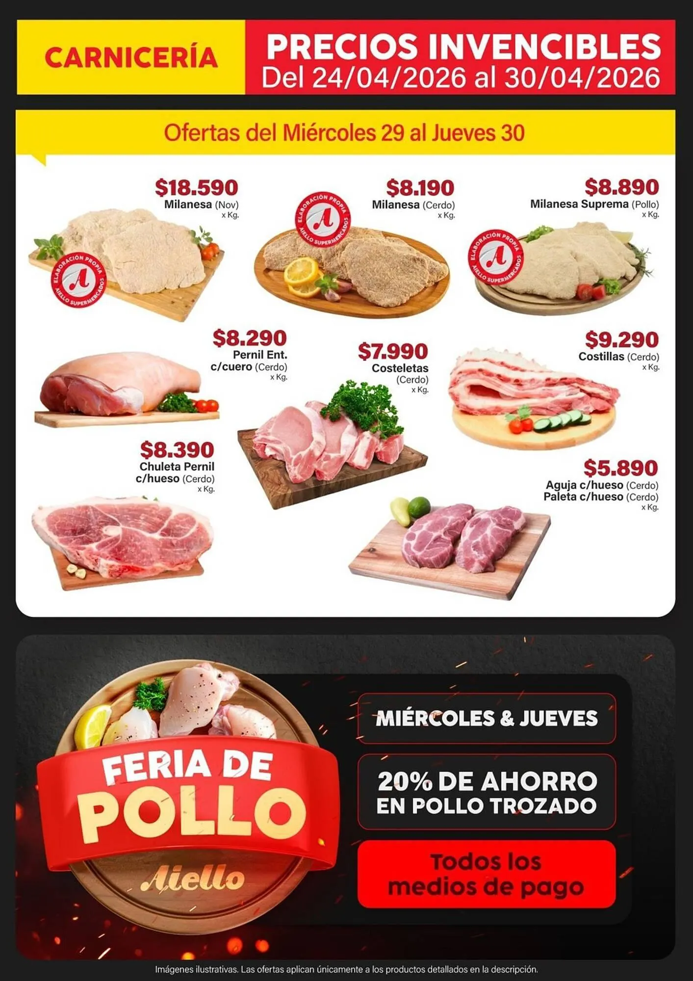 Ofertas de Catálogo Supermercados Aiello 30 de abril al 3 de mayo 2026 - Página 8 del catálogo