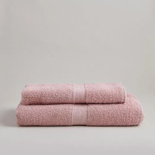 Juego de Toallas Franco Valente algodón 400 Gs Rosa