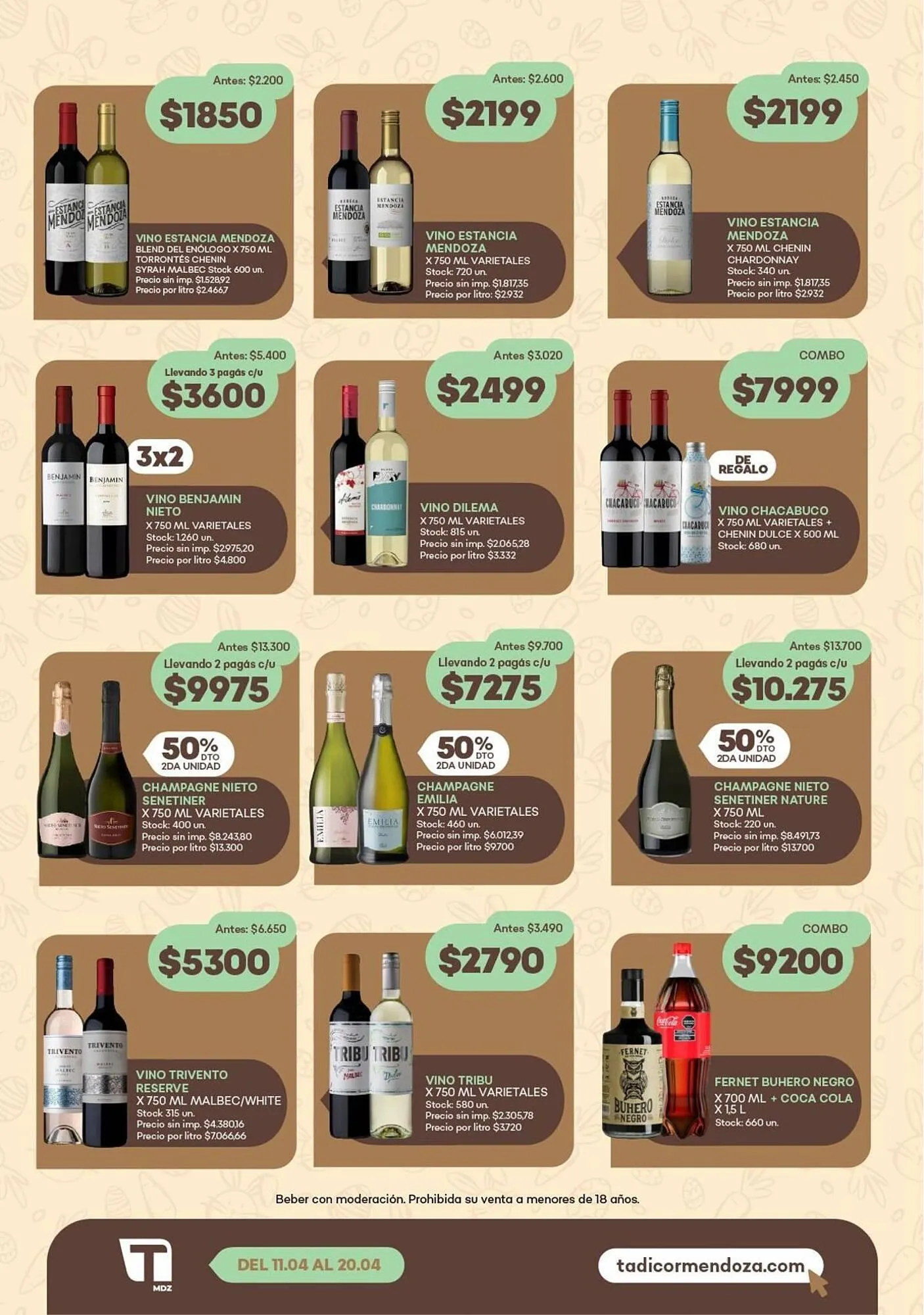 Ofertas de Catálogo Supermercados Tadicor 15 de abril al 20 de abril 2025 - Página 4 del catálogo