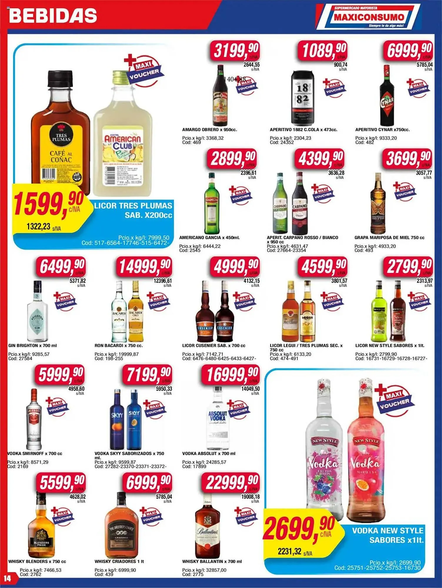 Ofertas de Catálogo Maxiconsumo 9 de junio al 16 de junio 2025 - Página 14 del catálogo