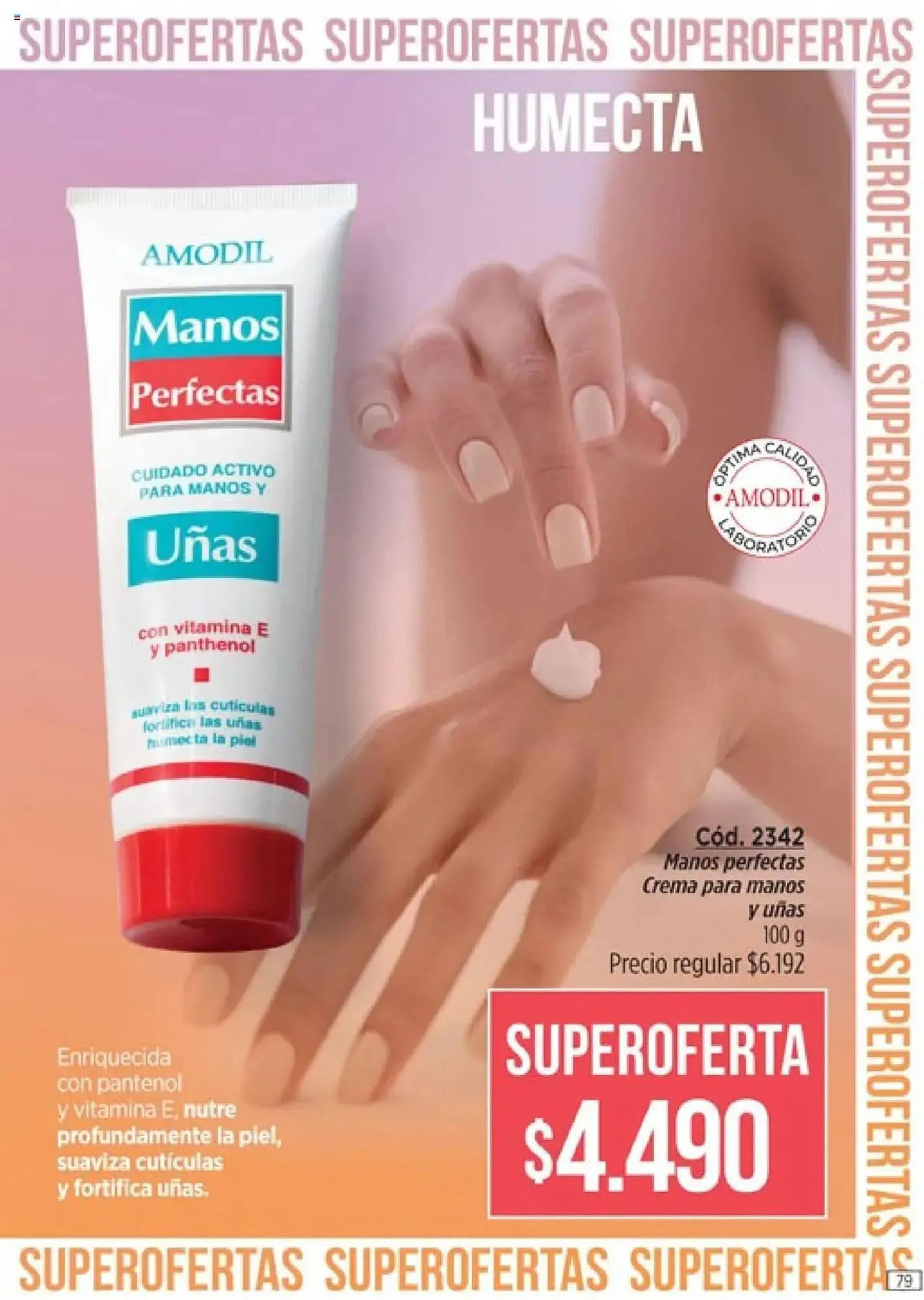 Ofertas de Catálogo Amodil 27 de mayo al 18 de junio 2025 - Página 79 del catálogo
