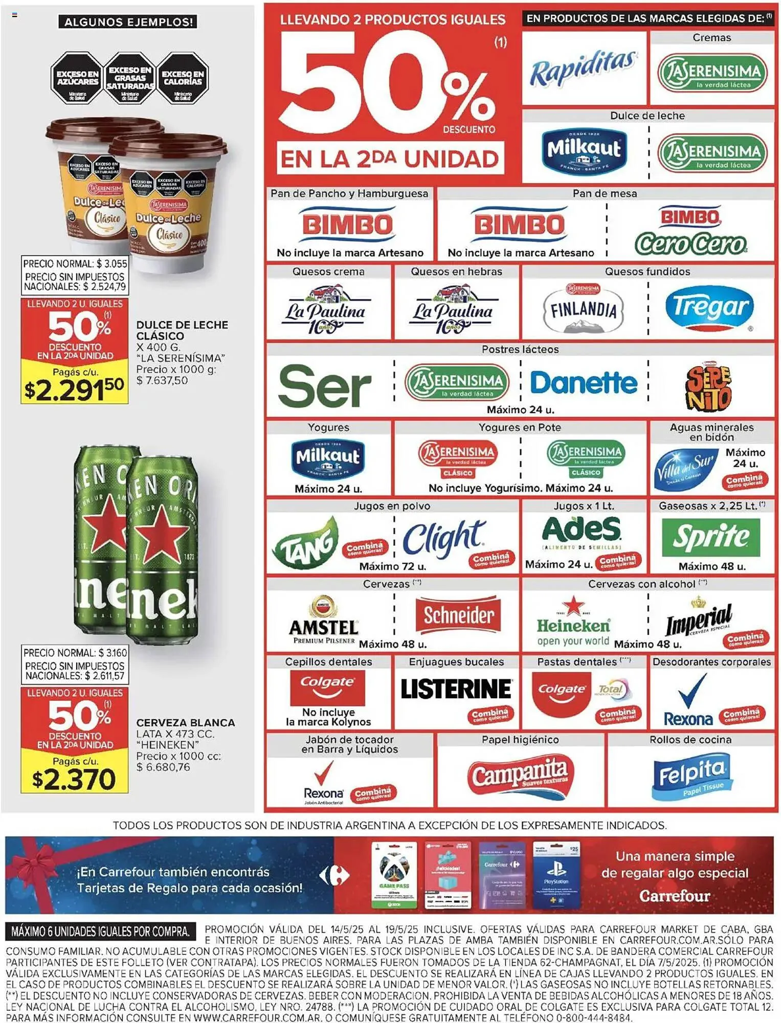 Ofertas de Catálogo Carrefour Market 14 de mayo al 20 de mayo 2025 - Página 6 del catálogo