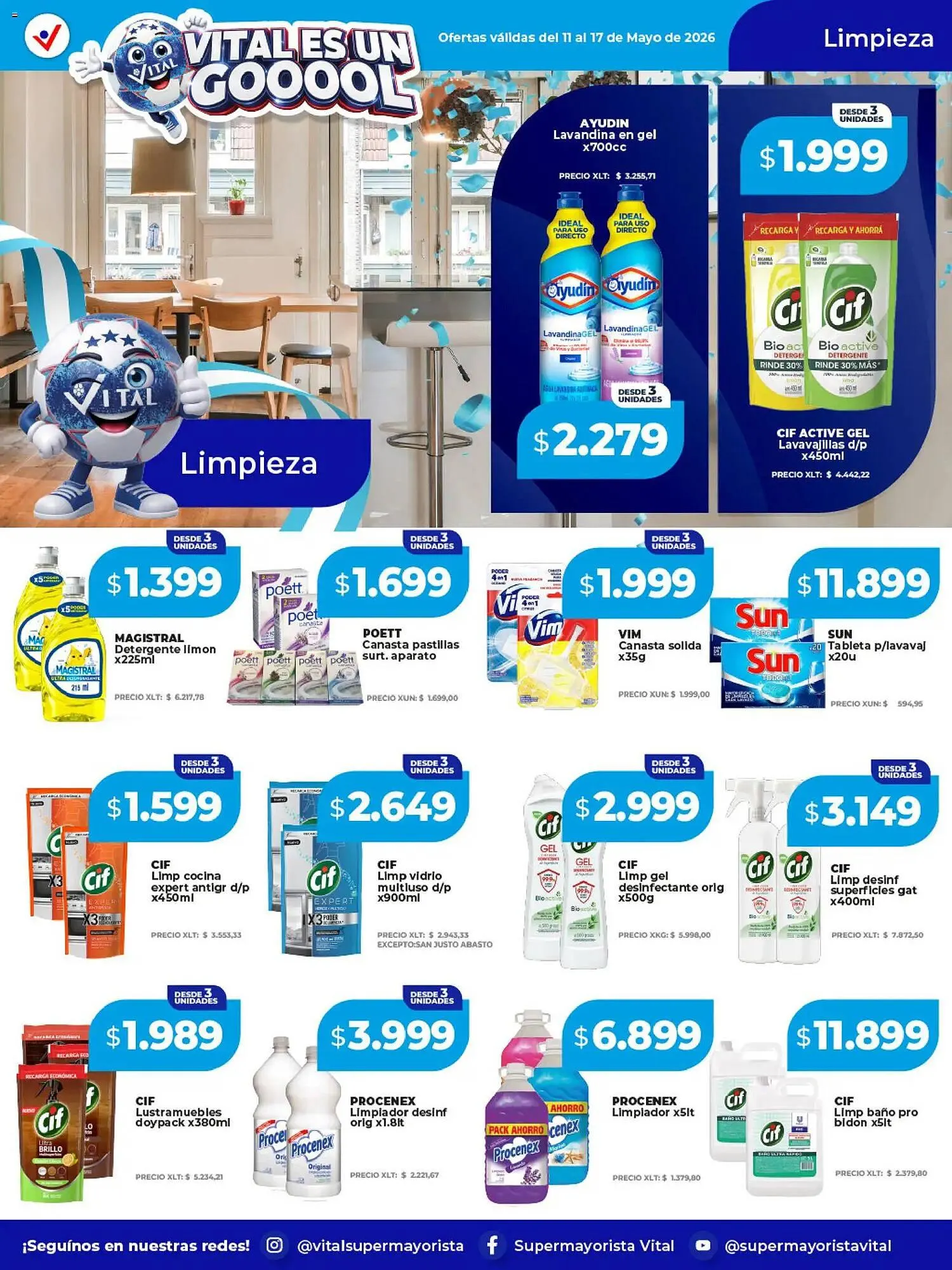 Ofertas de Catálogo Supermayorista Vital 11 de mayo al 17 de mayo 2026 - Página 5 del catálogo