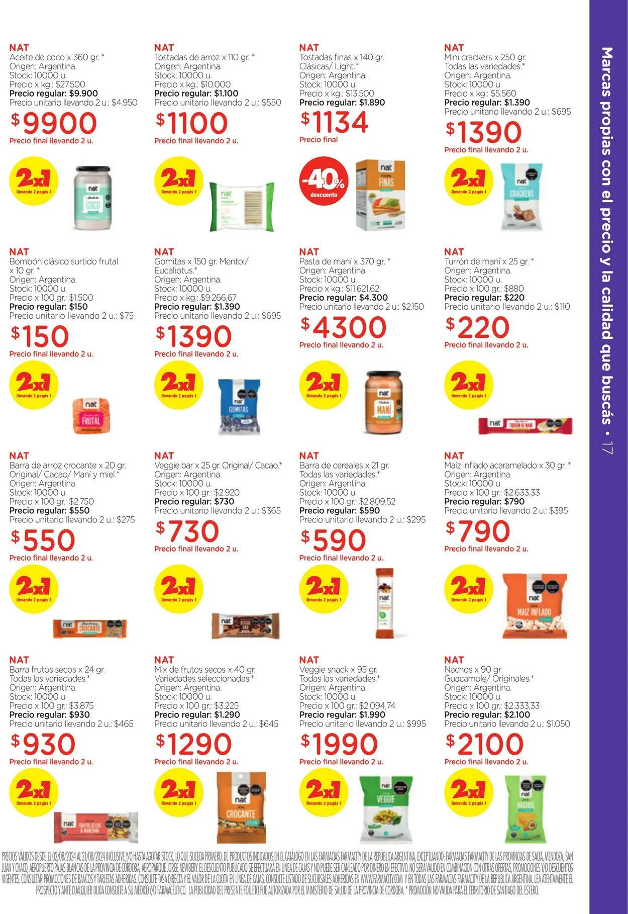 Ofertas de Farmacity 1 de agosto al 31 de agosto 2024 - Página 17 del catálogo