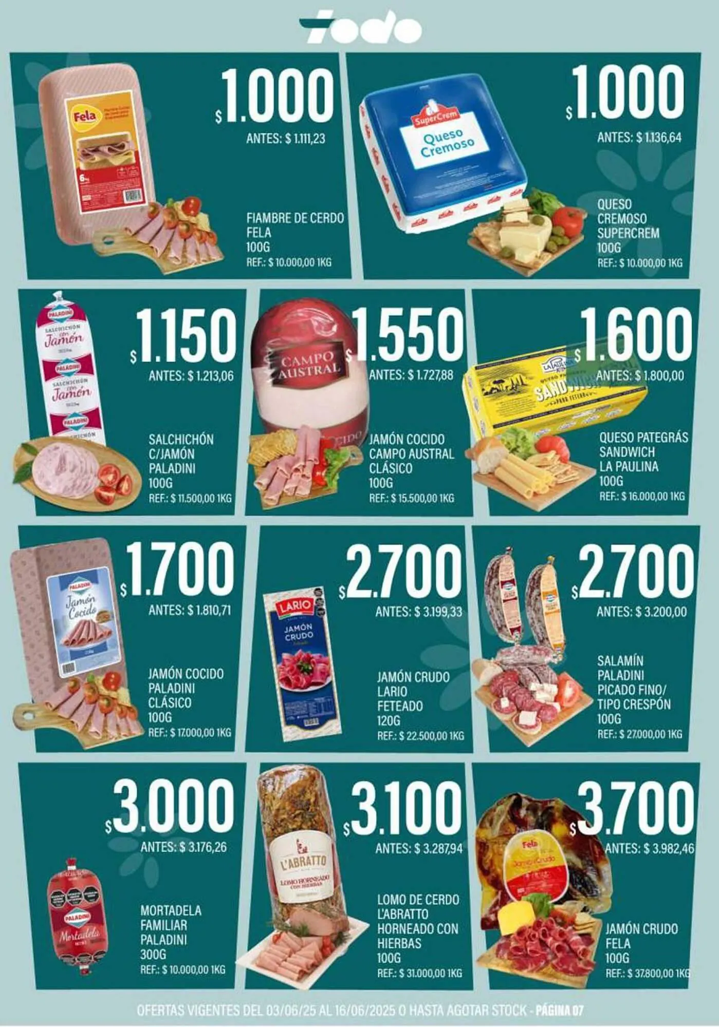 Ofertas de Catálogo Supermercados Todo 4 de junio al 16 de junio 2025 - Página 7 del catálogo