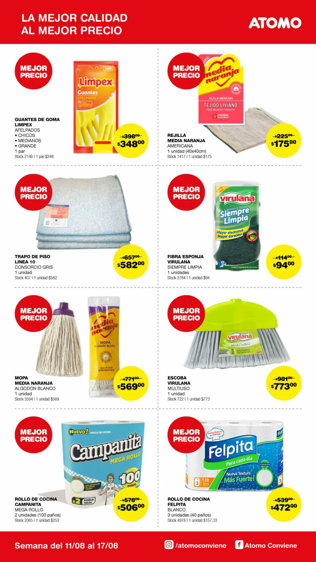 Ofertas de ATOMO Conviene - Día de las Infancias 11 de agosto al 17 de agosto 2024 - Página 19 del catálogo