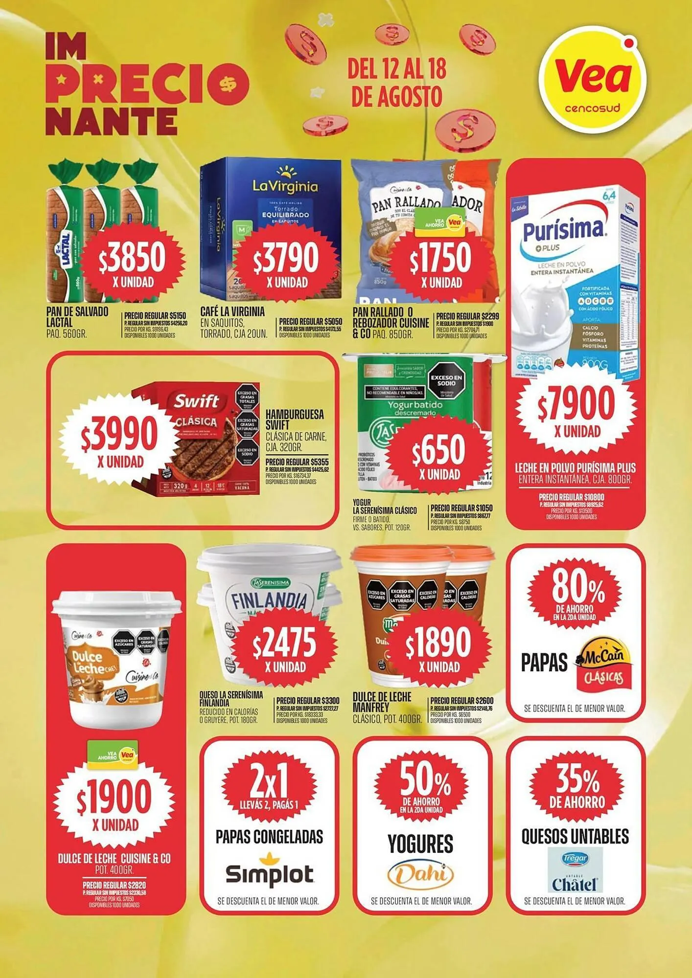Ofertas de Catálogo Supermercados Vea 12 de agosto al 18 de agosto 2025 - Página 5 del catálogo