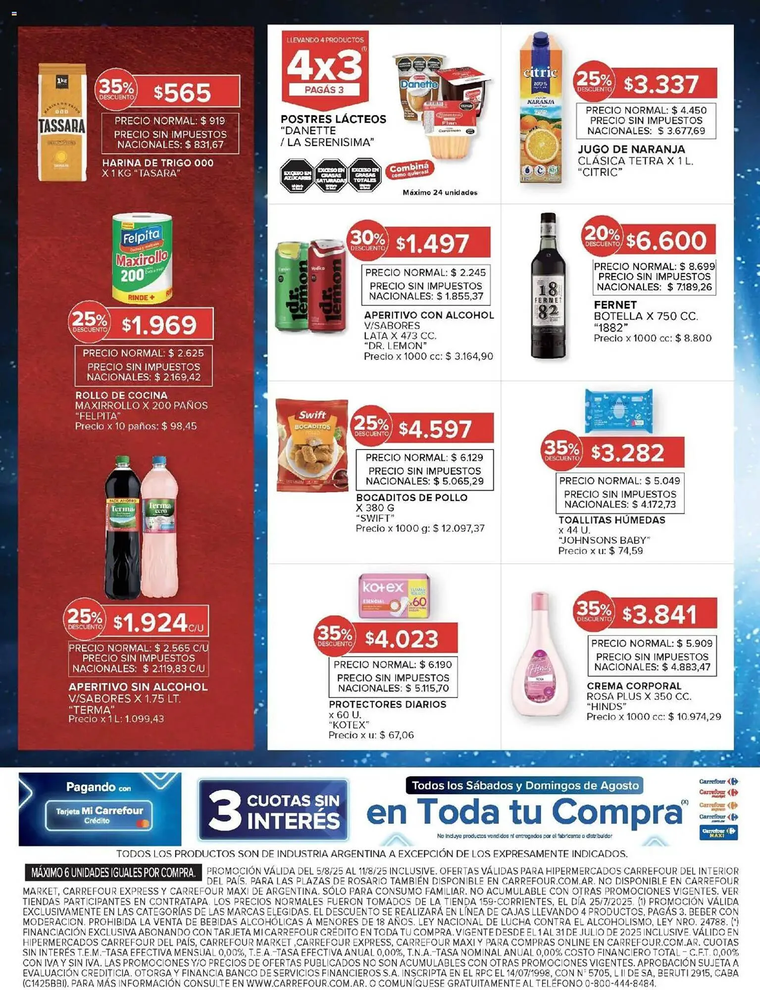 Ofertas de Catálogo Carrefour 5 de agosto al 12 de agosto 2025 - Página 11 del catálogo