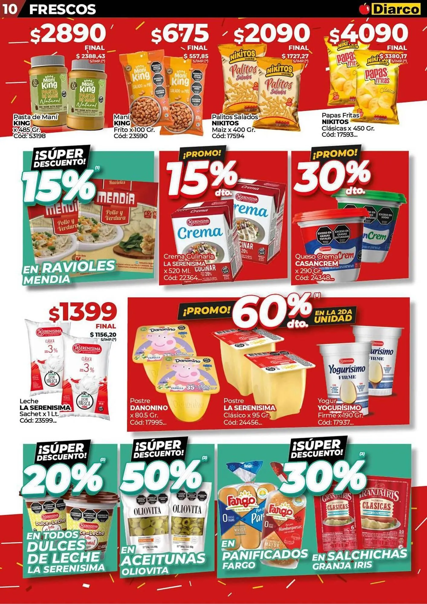 Ofertas de Catálogo Diarco 9 de junio al 16 de junio 2025 - Página 10 del catálogo