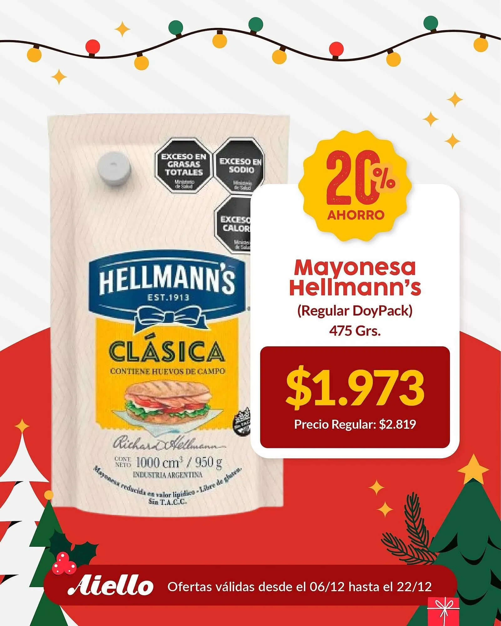 Ofertas de Catálogo Supermercados Aiello 6 de diciembre al 22 de diciembre 2025 - Página 4 del catálogo