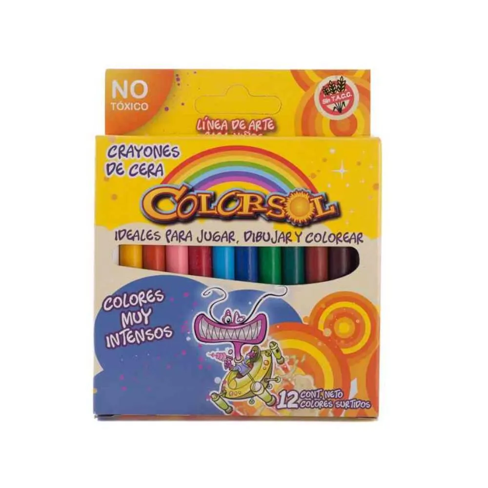 CRAYONES COLORSOL X12UN