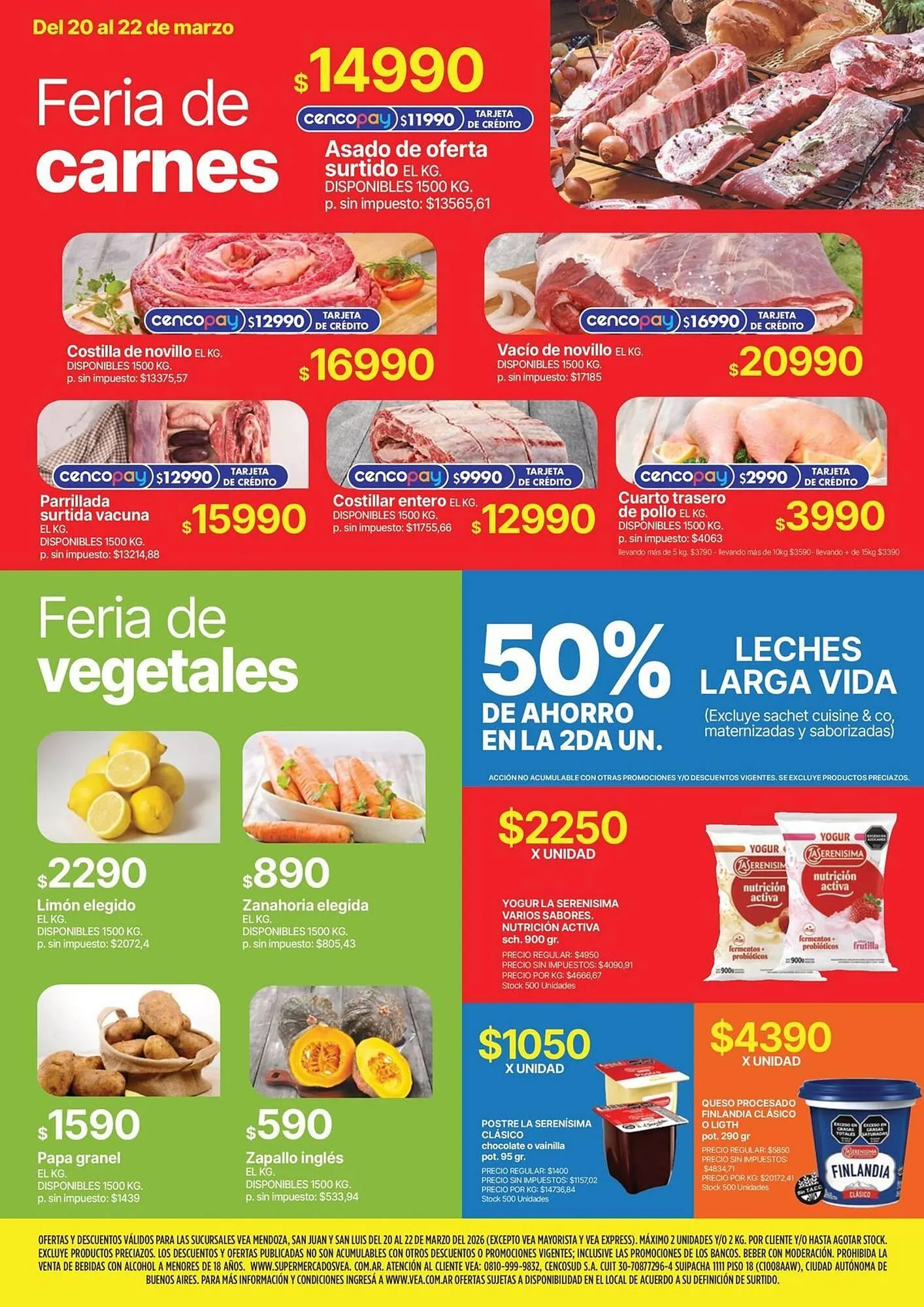 Ofertas de Catálogo Supermercados Vea 20 de marzo al 26 de marzo 2026 - Página 3 del catálogo