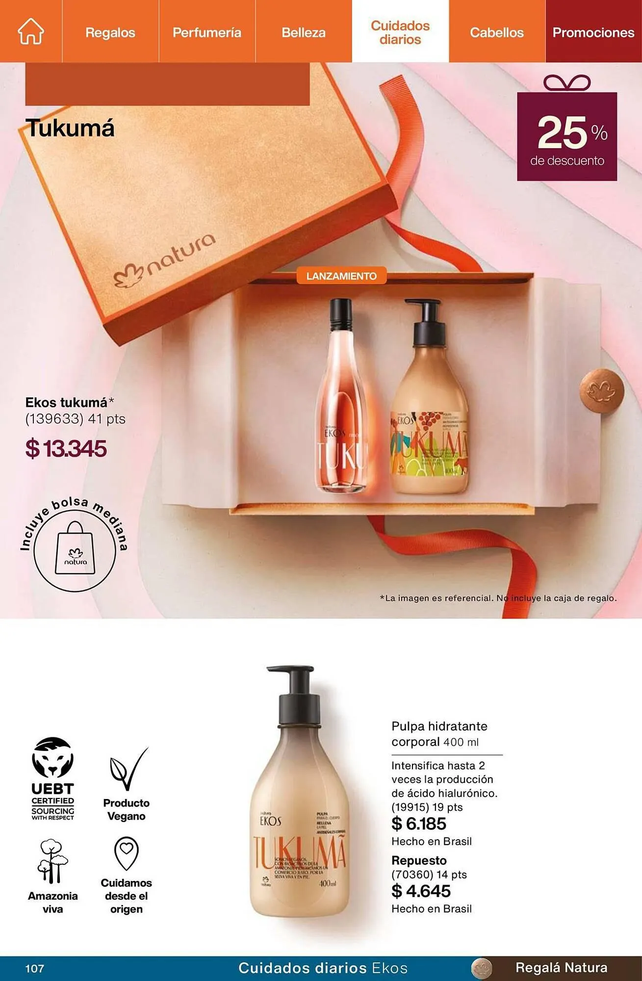 Ofertas de Catálogo Natura 27 de septiembre al 31 de octubre 2023 - Página 107 del catálogo
