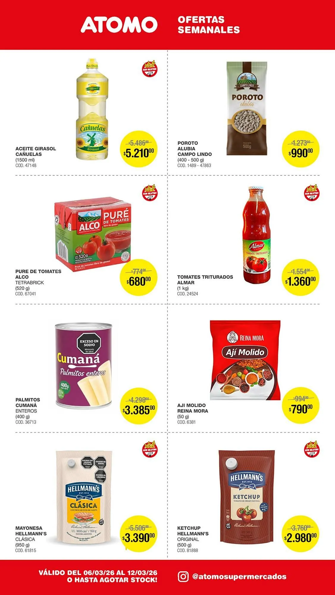 Ofertas de Catálogo Atomo Conviene 6 de marzo al 12 de marzo 2026 - Página 11 del catálogo