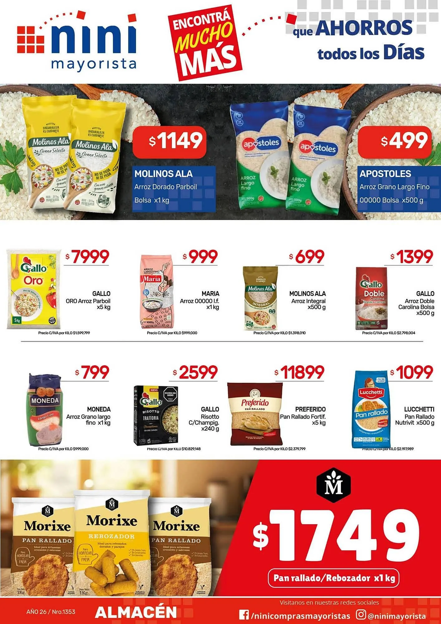 Ofertas de Catálogo Nini Mayorista 30 de marzo al 5 de abril 2026 - Página 21 del catálogo