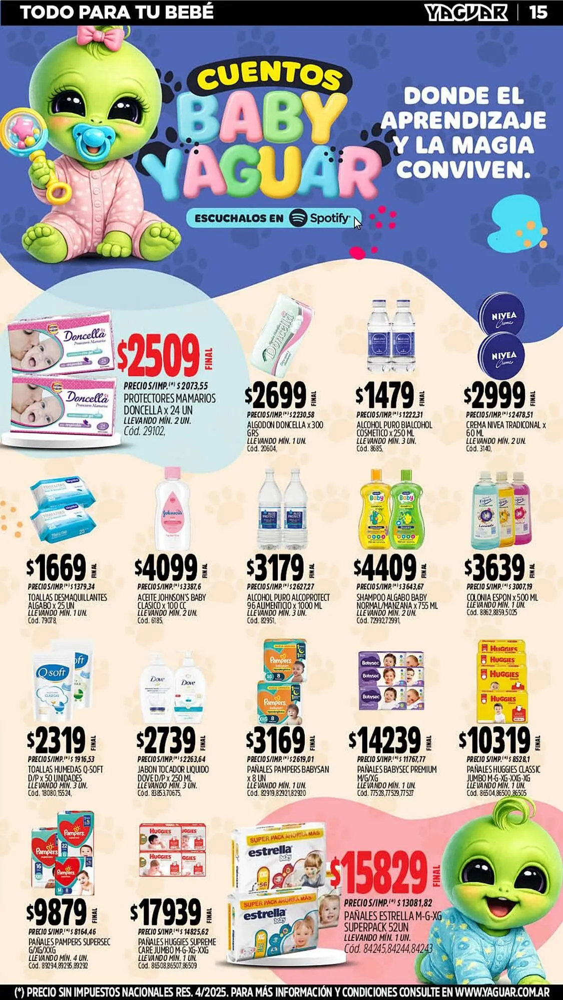 Ofertas de Catálogo Supermercados Yaguar 9 de marzo al 15 de marzo 2026 - Página 16 del catálogo