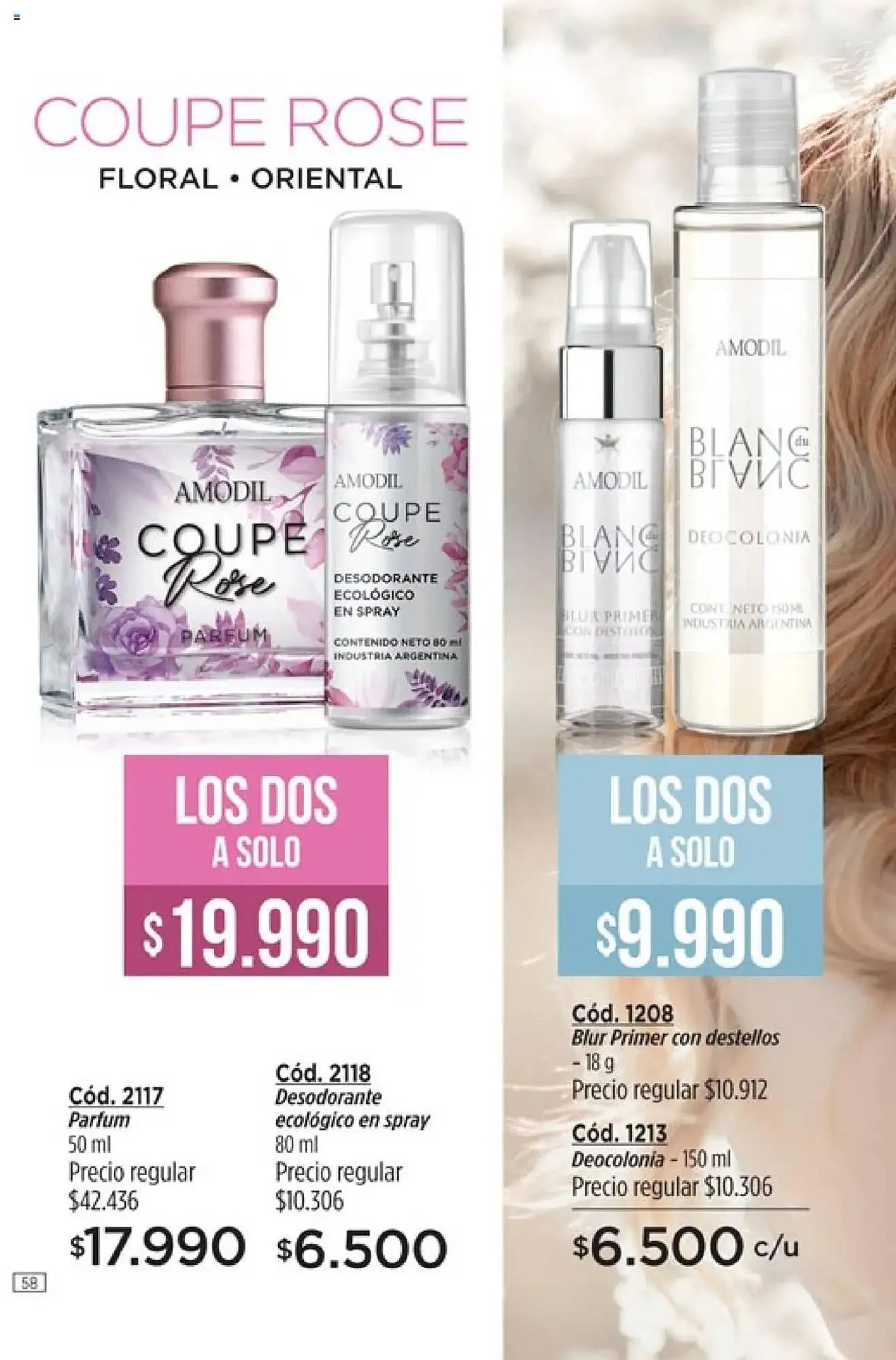 Ofertas de Catálogo Amodil 18 de julio al 31 de julio 2025 - Página 58 del catálogo