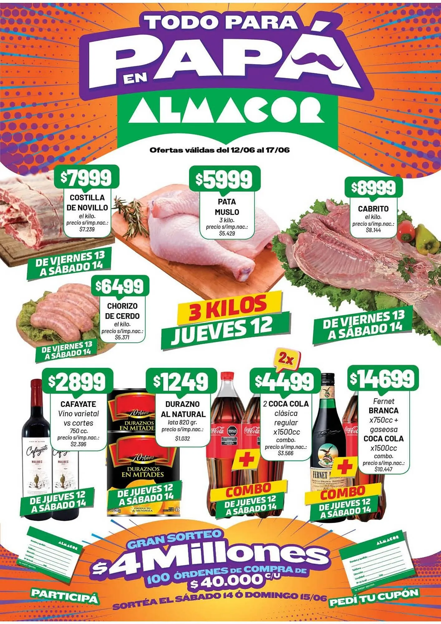 Ofertas de Catálogo Almacor 12 de junio al 17 de junio 2025 - Página 1 del catálogo