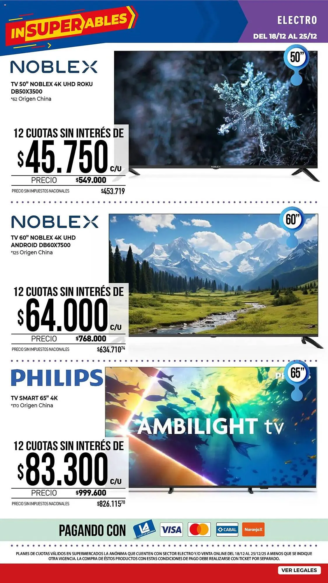 Ofertas de Catálogo La Anonima 18 de diciembre al 28 de diciembre 2025 - Página 39 del catálogo