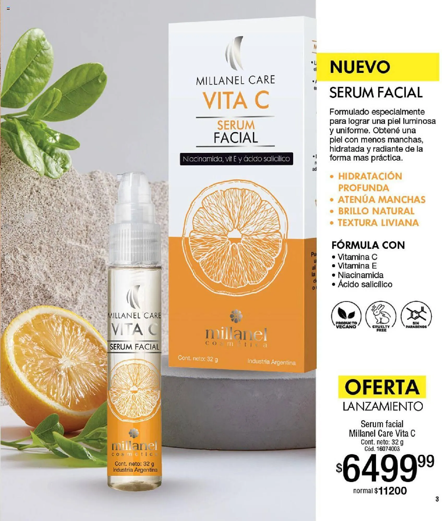 Ofertas de Catálogo Millanel Cosmética 11 de marzo al 7 de abril 2024 - Página 3 del catálogo