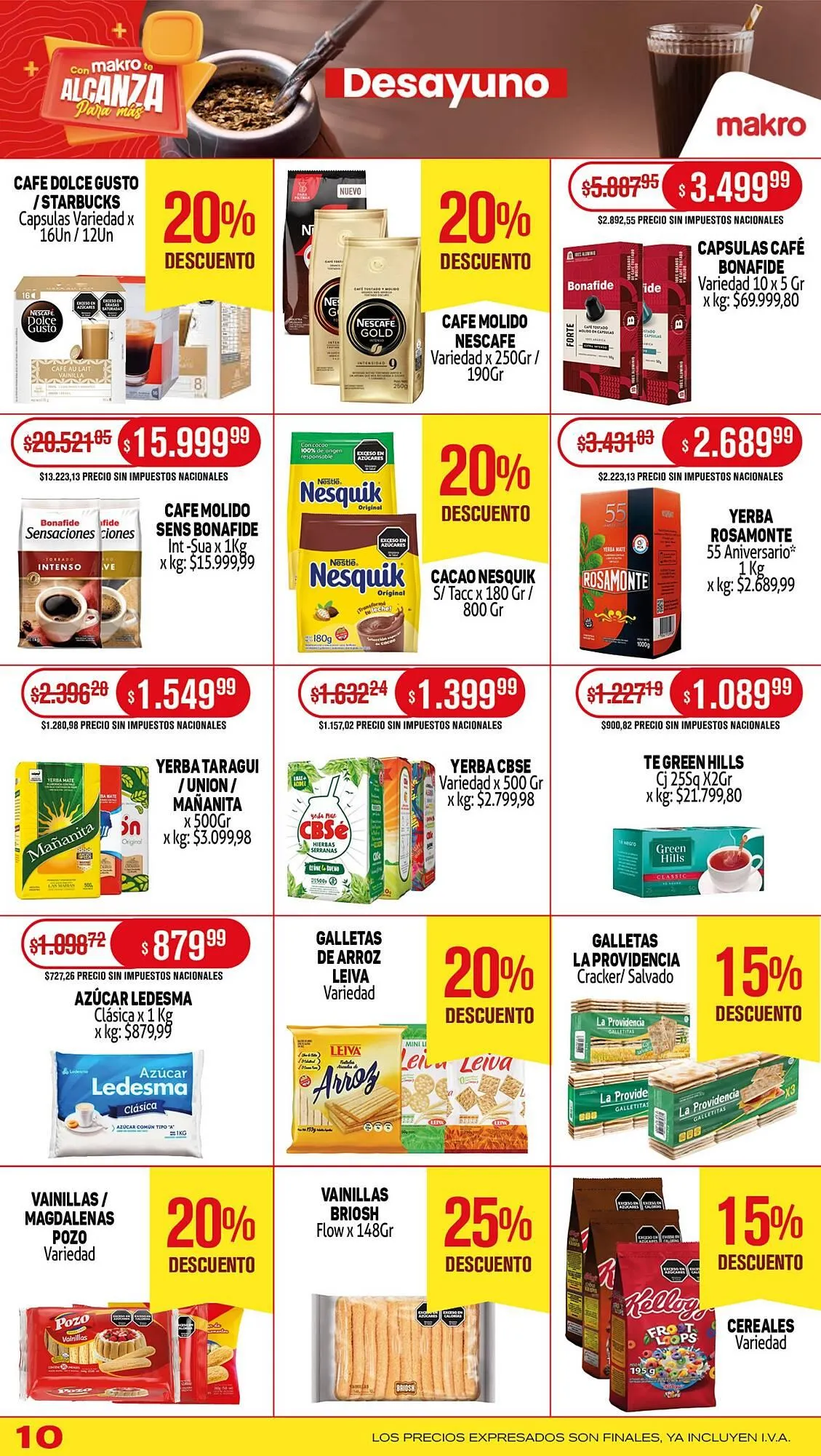 Ofertas de Catálogo Makro 29 de mayo al 4 de junio 2025 - Página 10 del catálogo