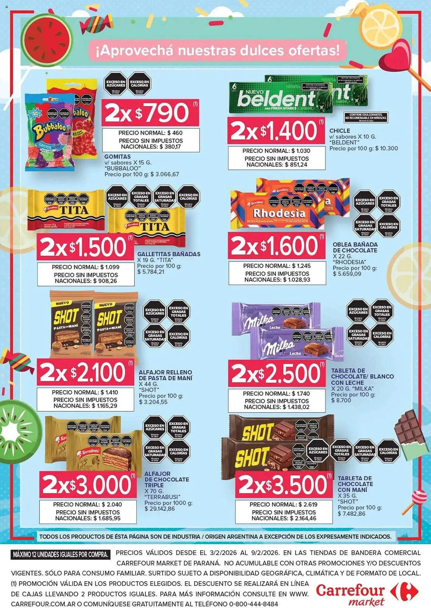 Ofertas de Folleto Carrefour Market 3 de febrero al 9 de febrero 2026 - Página 4 del catálogo