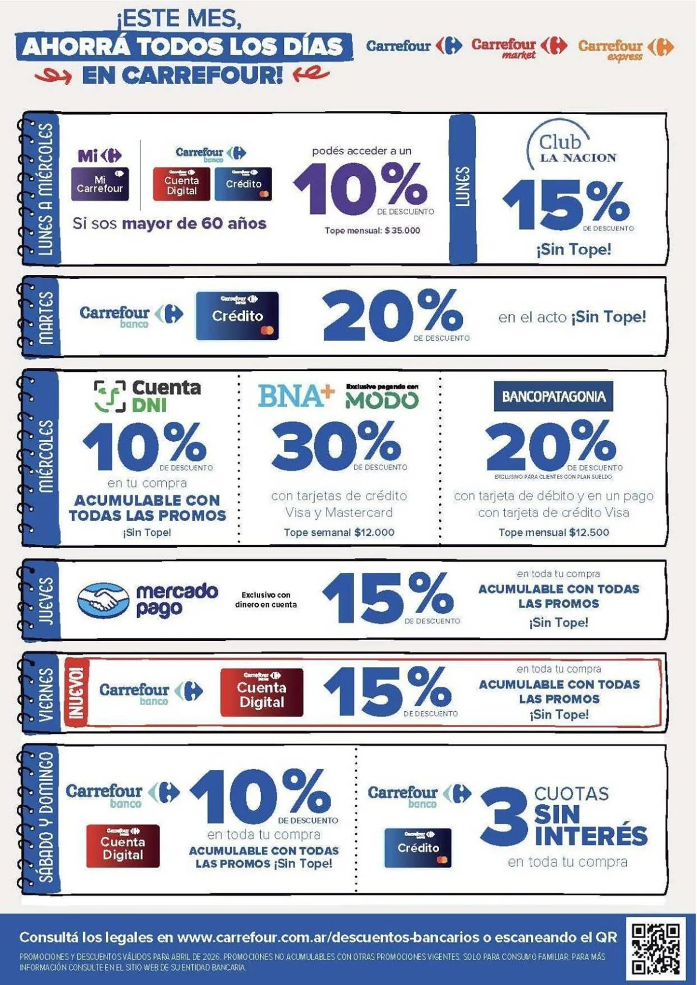 Ofertas de Folleto Carrefour Market 28 de abril al 5 de mayo 2026 - Página 6 del catálogo