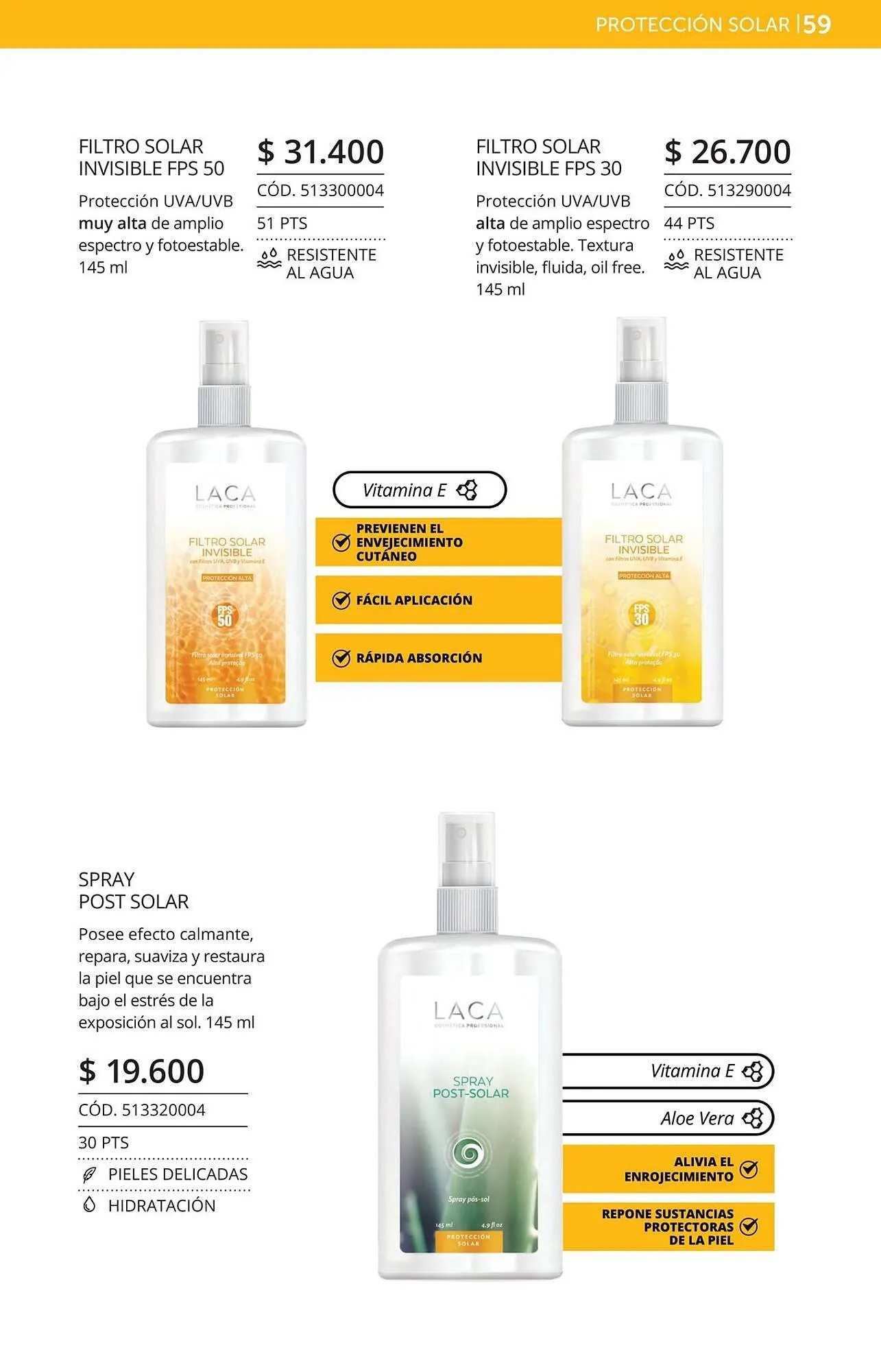 Ofertas de Catálogo Laboratorio LACA 2 de diciembre al 31 de diciembre 2024 - Página 59 del catálogo