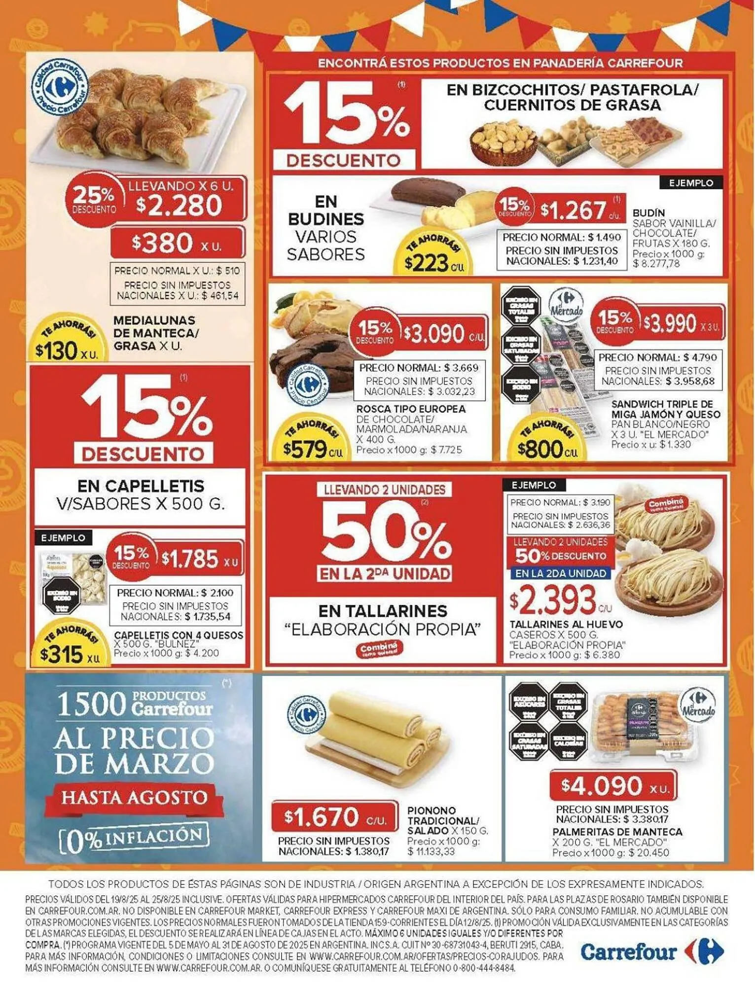 Ofertas de Catálogo Carrefour 19 de agosto al 26 de agosto 2025 - Página 4 del catálogo