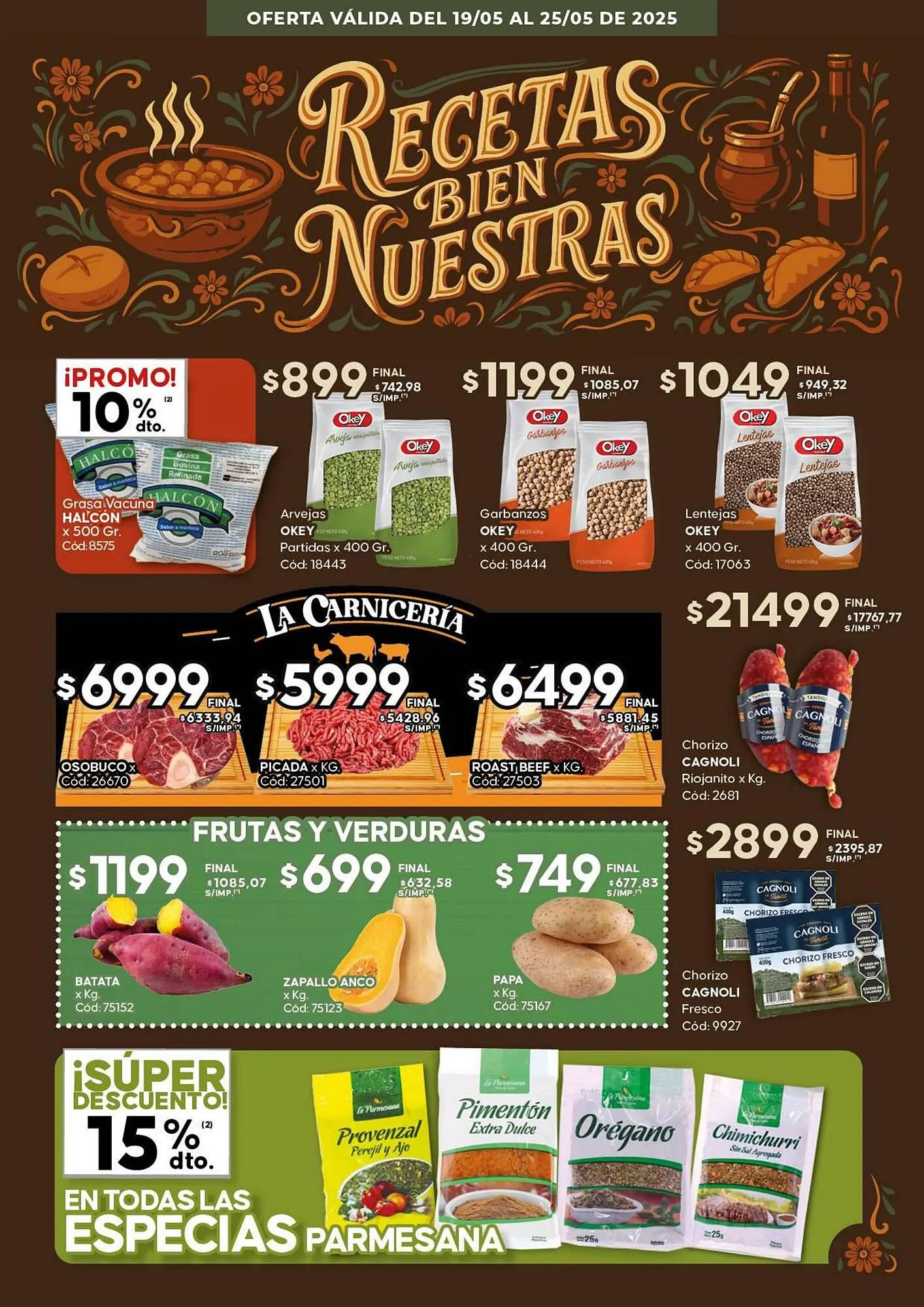 Ofertas de Catálogo Diarco 19 de mayo al 25 de mayo 2025 - Página 1 del catálogo