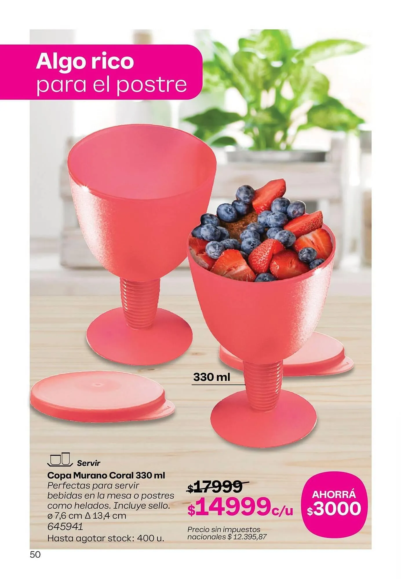 Ofertas de Folleto Tupperware 2 de diciembre al 6 de diciembre 2025 - Página 51 del catálogo