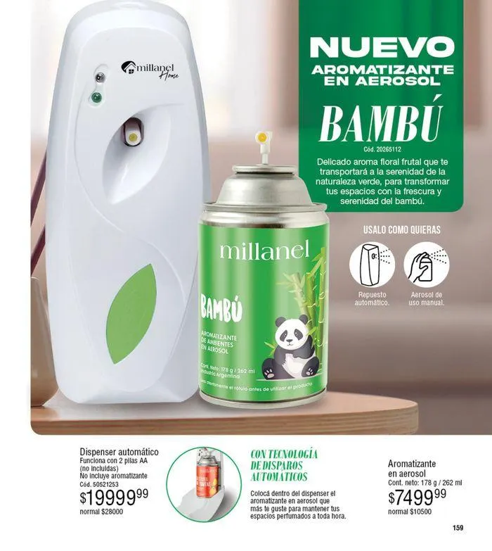 Ofertas de Catálogo Millanel Cosmética C10 26 de agosto al 22 de septiembre 2024 - Página 183 del catálogo