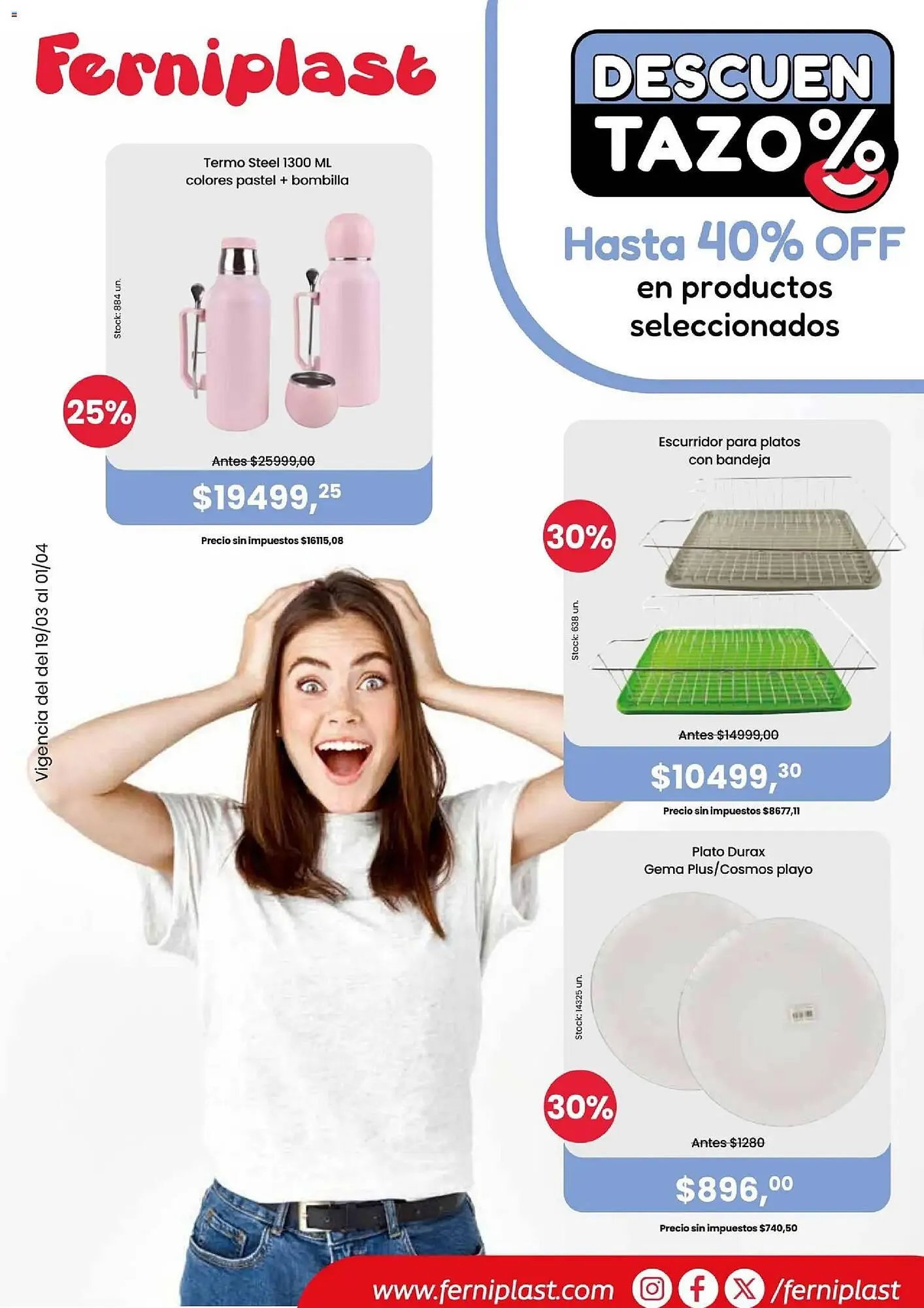 Ofertas de Catálogo Ferniplast 19 de marzo al 2 de abril 2026 - Página 1 del catálogo