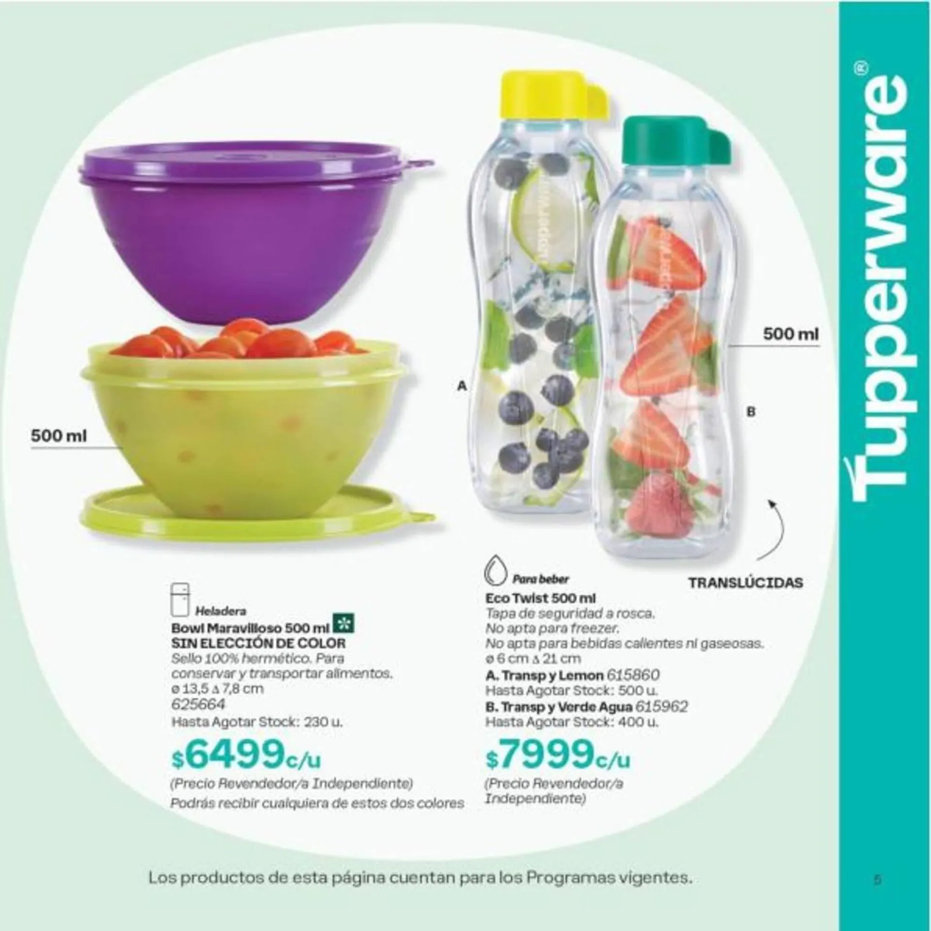 Ofertas de Catálogo Tupperware 8 de abril al 30 de abril 2025 - Página 5 del catálogo