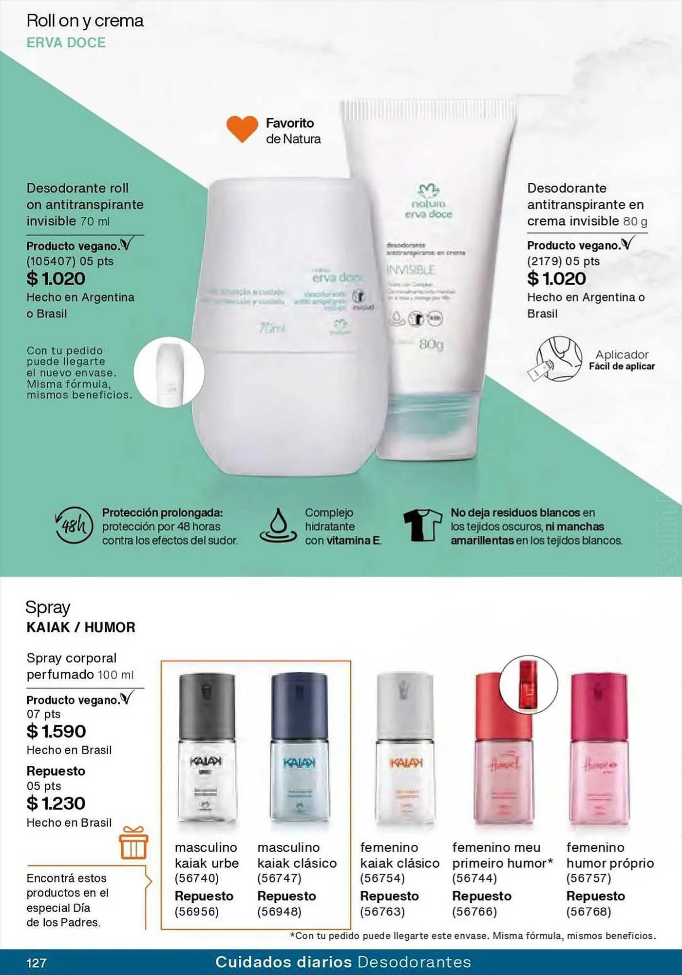 Ofertas de Catálogo Natura 5 de mayo al 31 de agosto 2023 - Página 127 del catálogo