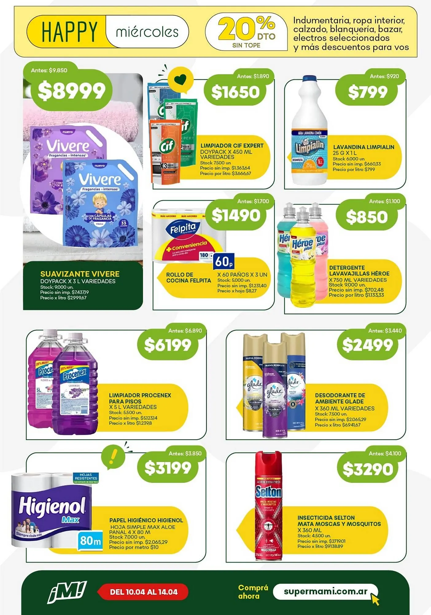 Ofertas de Catálogo Super MAMI 9 de abril al 14 de abril 2026 - Página 8 del catálogo