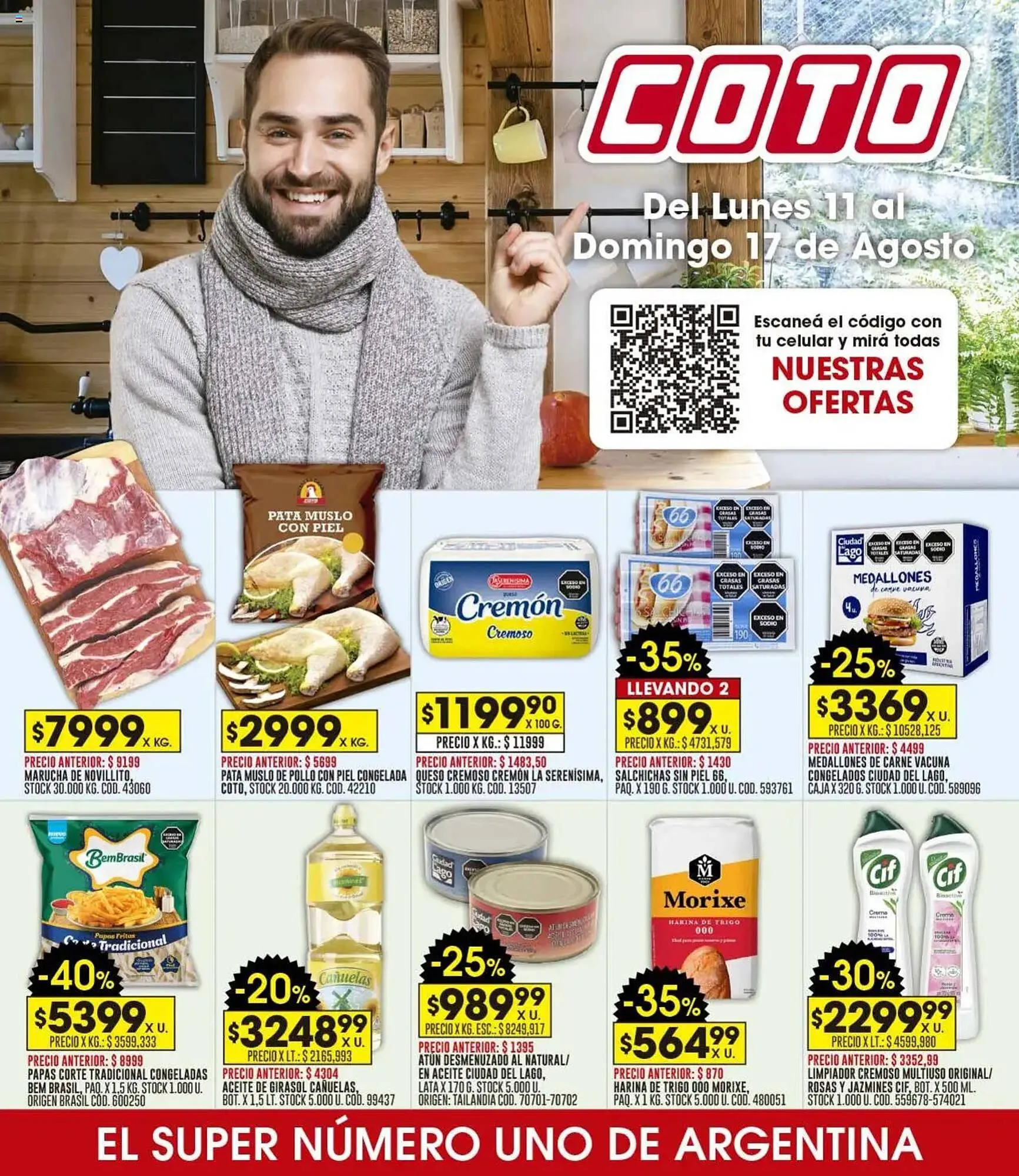 Ofertas de Catálogo Coto 11 de agosto al 17 de agosto 2025 - Página 1 del catálogo