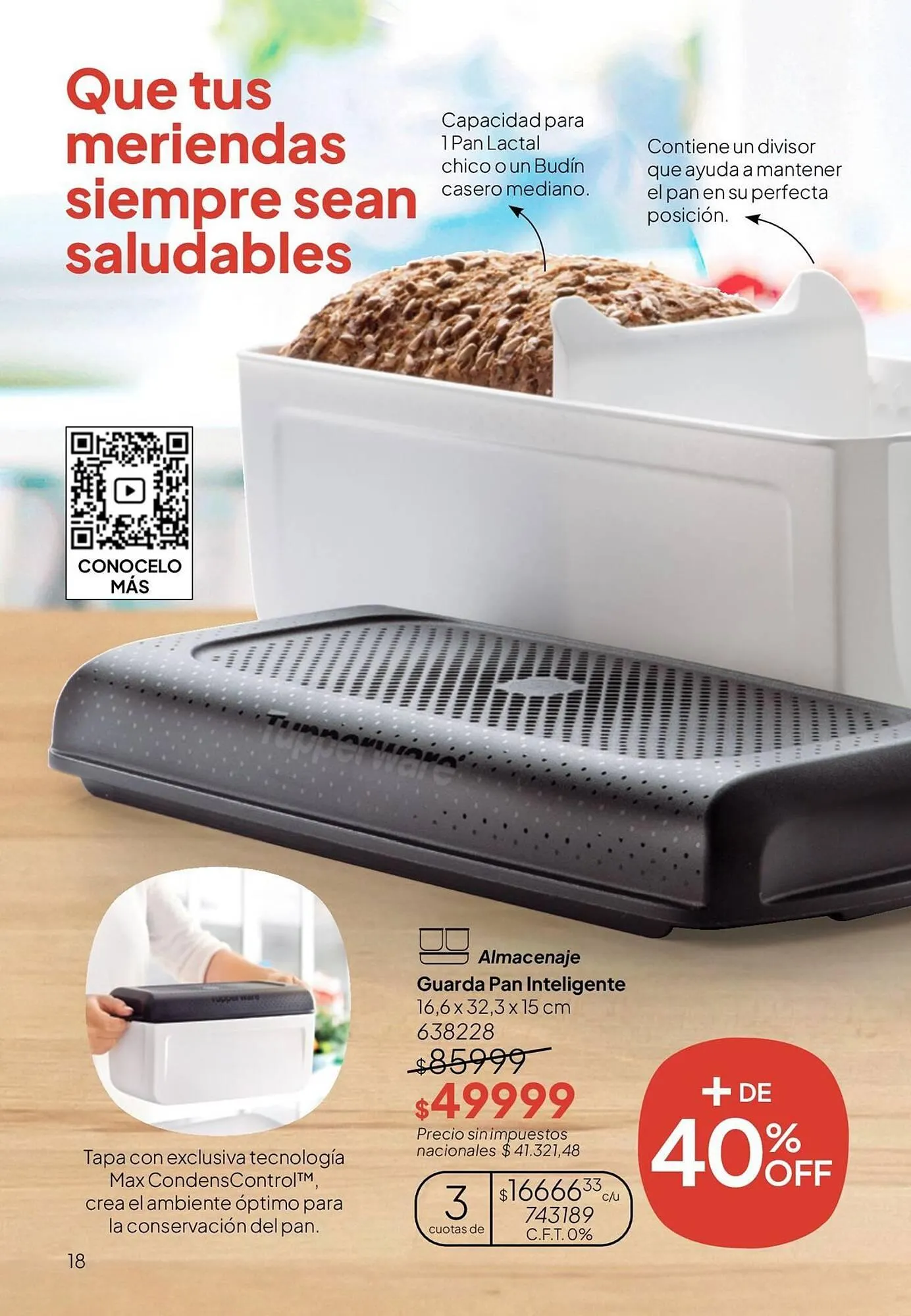 Ofertas de Folleto Tupperware 1 de julio al 31 de julio 2026 - Página 19 del catálogo