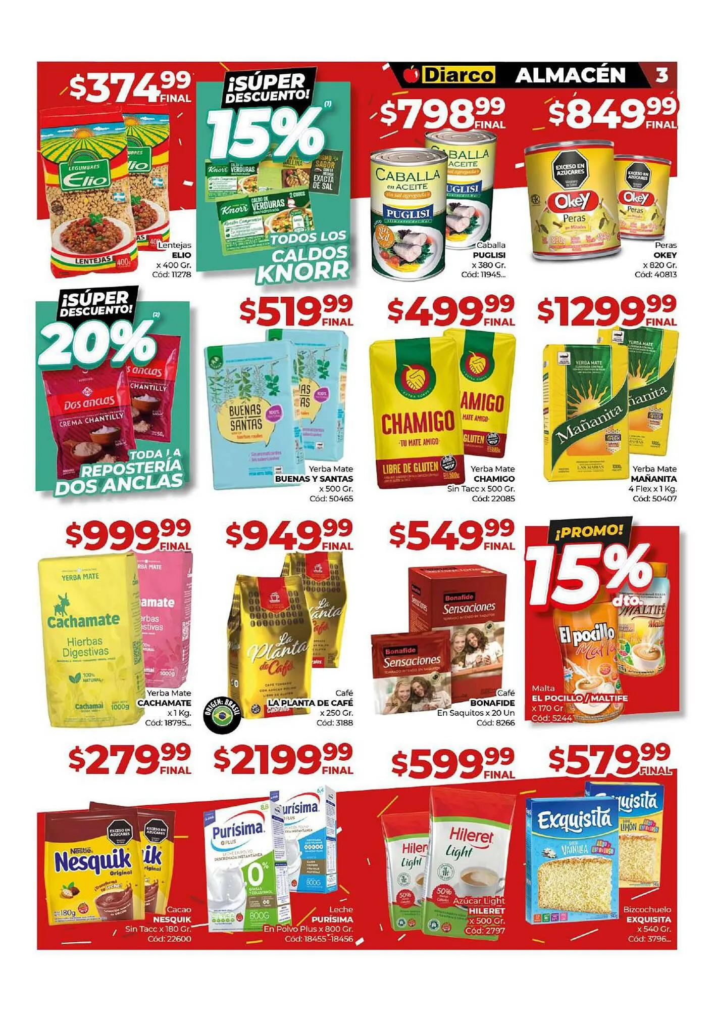 Ofertas de Catálogo Diarco 11 de septiembre al 17 de septiembre 2023 - Página 3 del catálogo