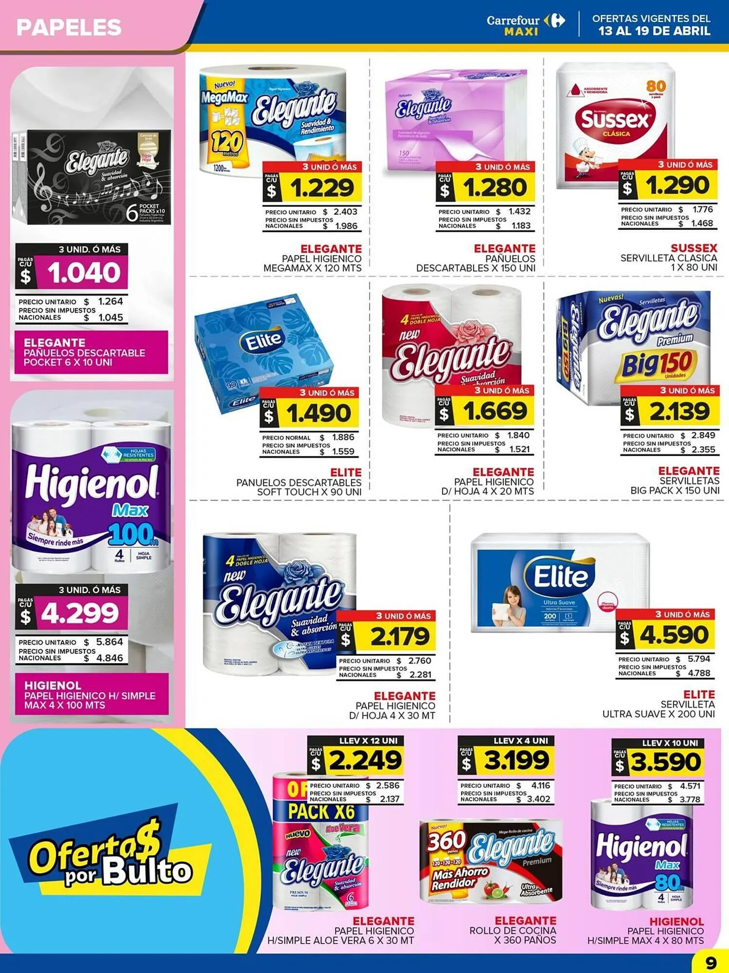 Ofertas de Folleto Carrefour Maxi 13 de abril al 20 de abril 2026 - Página 9 del catálogo