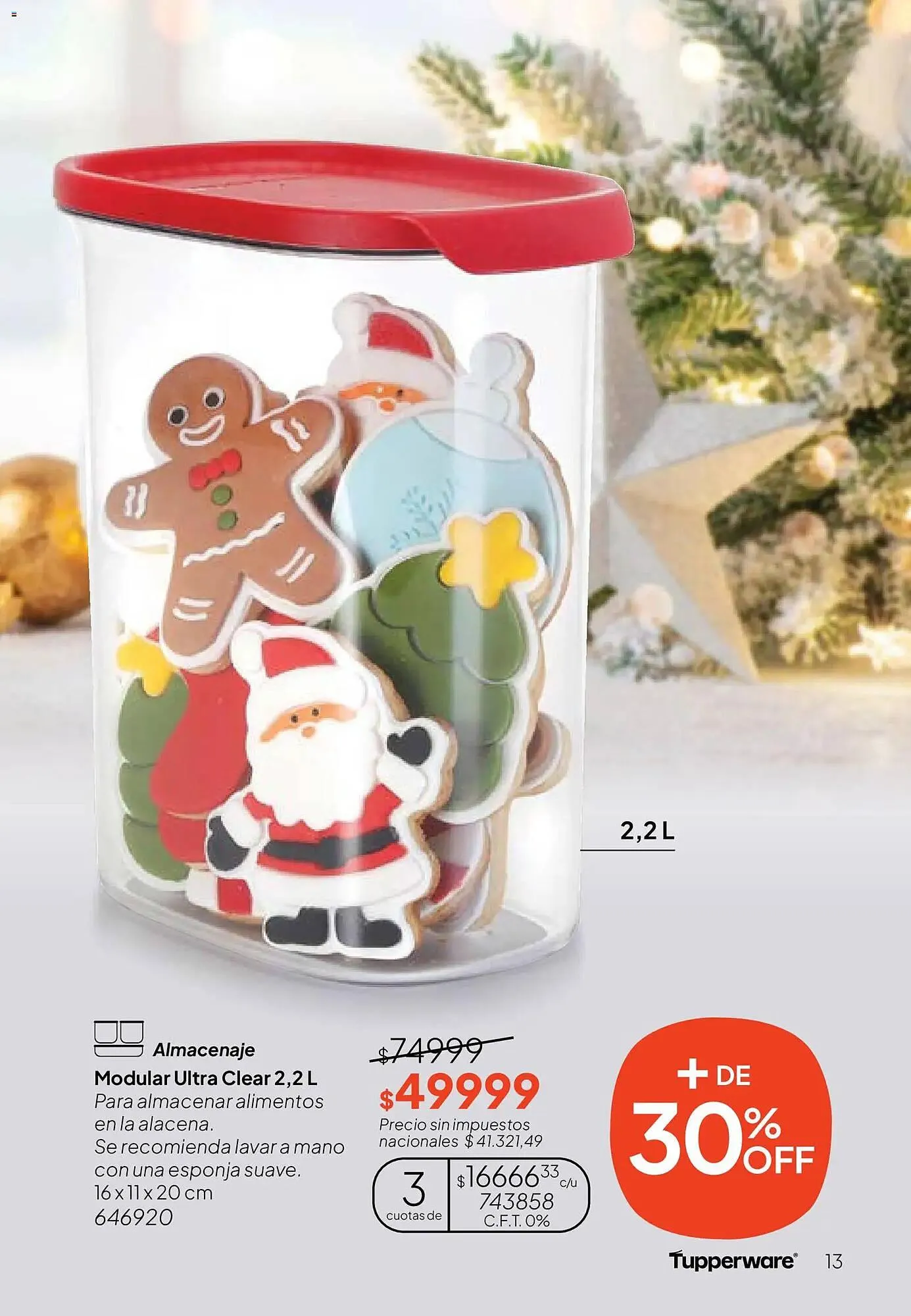 Ofertas de Folleto Tupperware 24 de noviembre al 31 de diciembre 2025 - Página 14 del catálogo