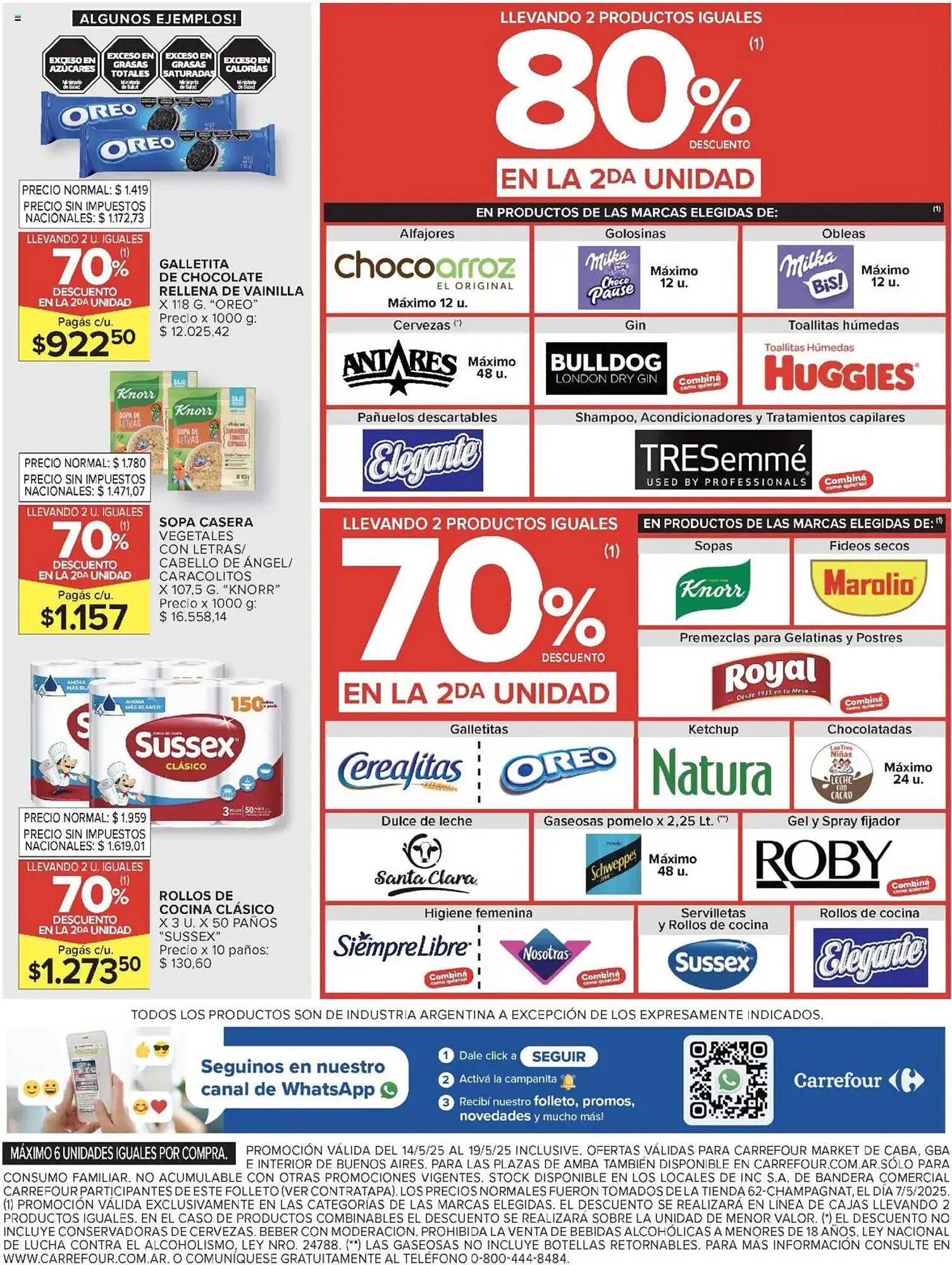 Ofertas de Catálogo Carrefour Market 14 de mayo al 20 de mayo 2025 - Página 4 del catálogo