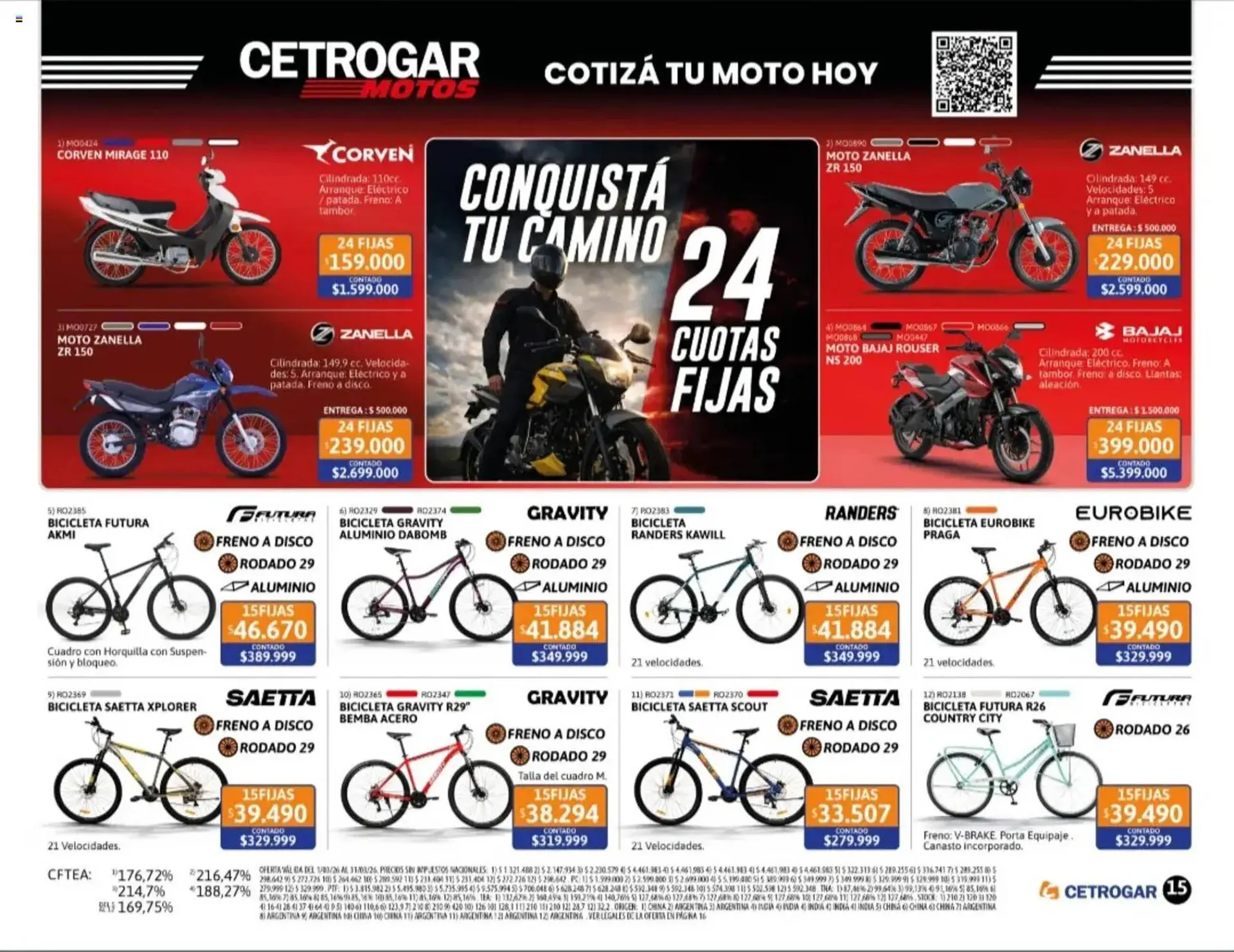 Ofertas de Catálogo Cetrogar 5 de marzo al 31 de marzo 2026 - Página 15 del catálogo