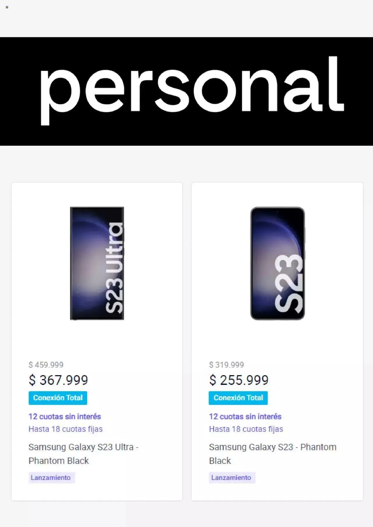 Personal - Catálogo - 0