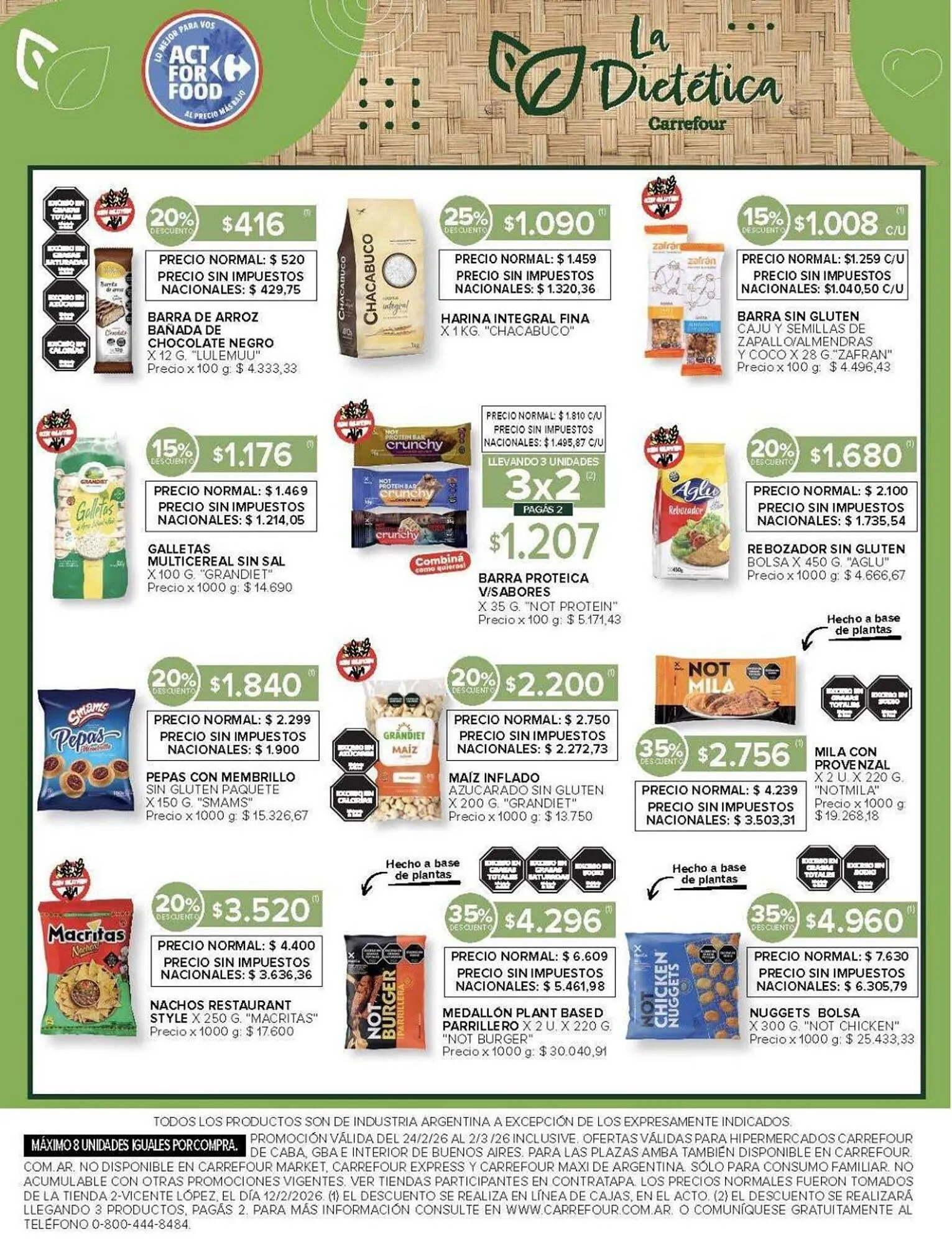 Ofertas de Catálogo Carrefour 24 de febrero al 2 de marzo 2026 - Página 14 del catálogo