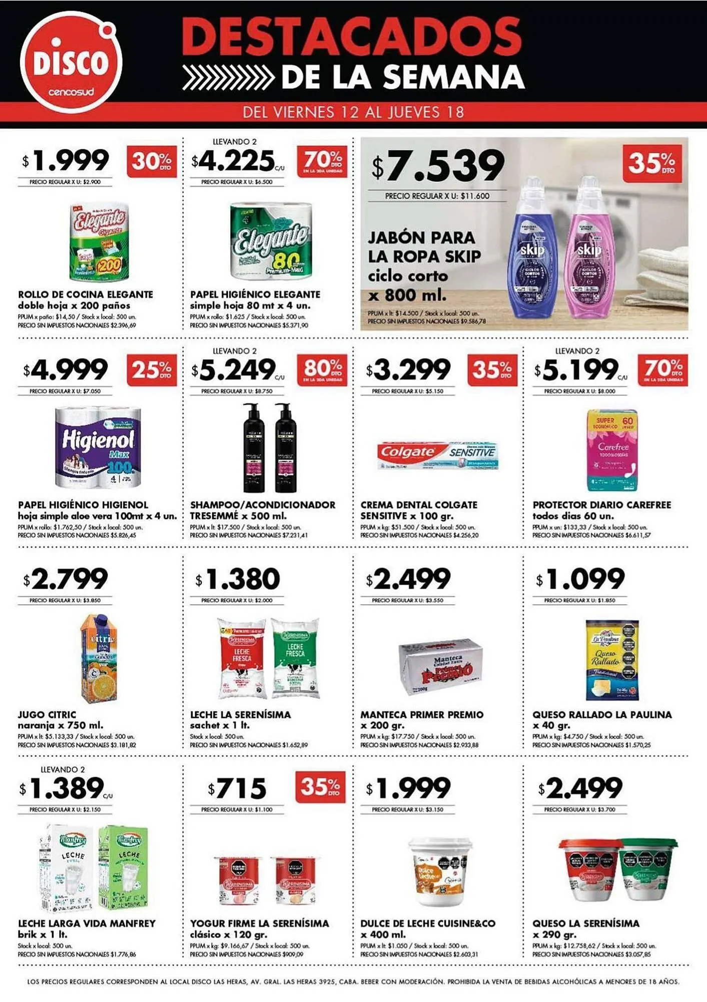 Ofertas de Folleto Disco 11 de septiembre al 14 de septiembre 2025 - Página 9 del catálogo