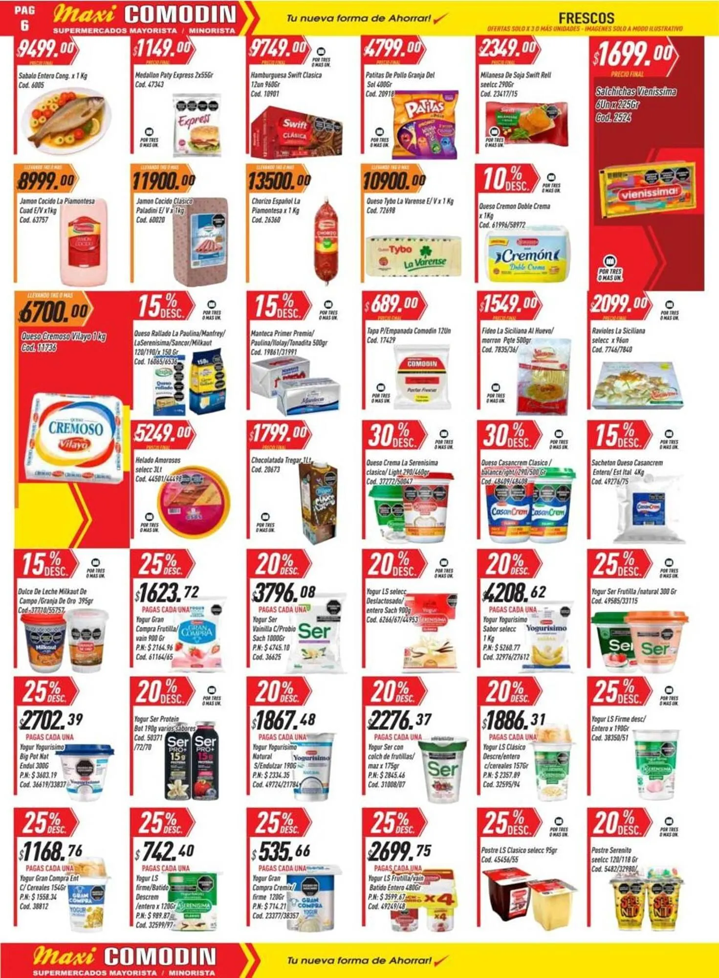 Ofertas de Catálogo Supermercados Comodin 28 de mayo al 1 de junio 2025 - Página 6 del catálogo