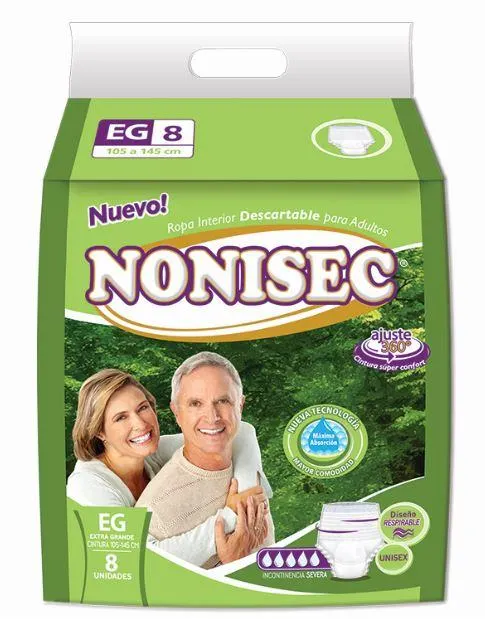 Ropa Interior Nonisec Elastizados Unisex Xg
