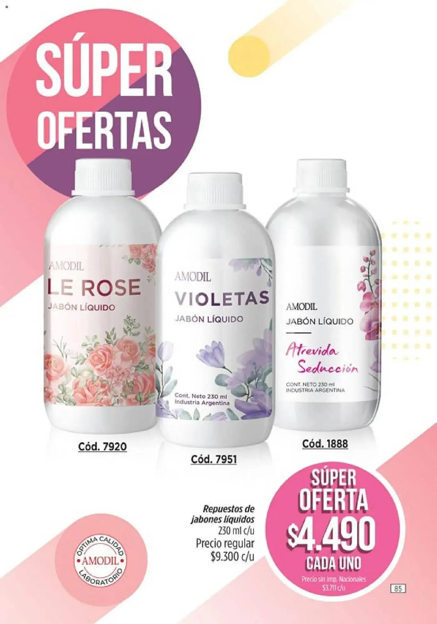 Ofertas de Catálogo Amodil 5 de mayo al 31 de mayo 2026 - Página 85 del catálogo