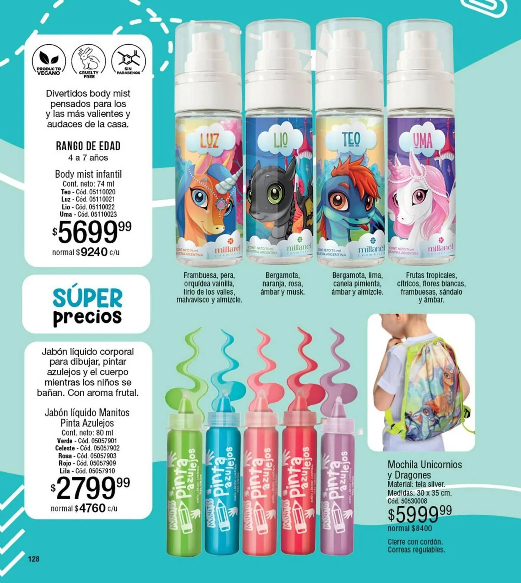 Ofertas de Catálogo Millanel Cosmética 3 de marzo al 30 de marzo 2025 - Página 128 del catálogo